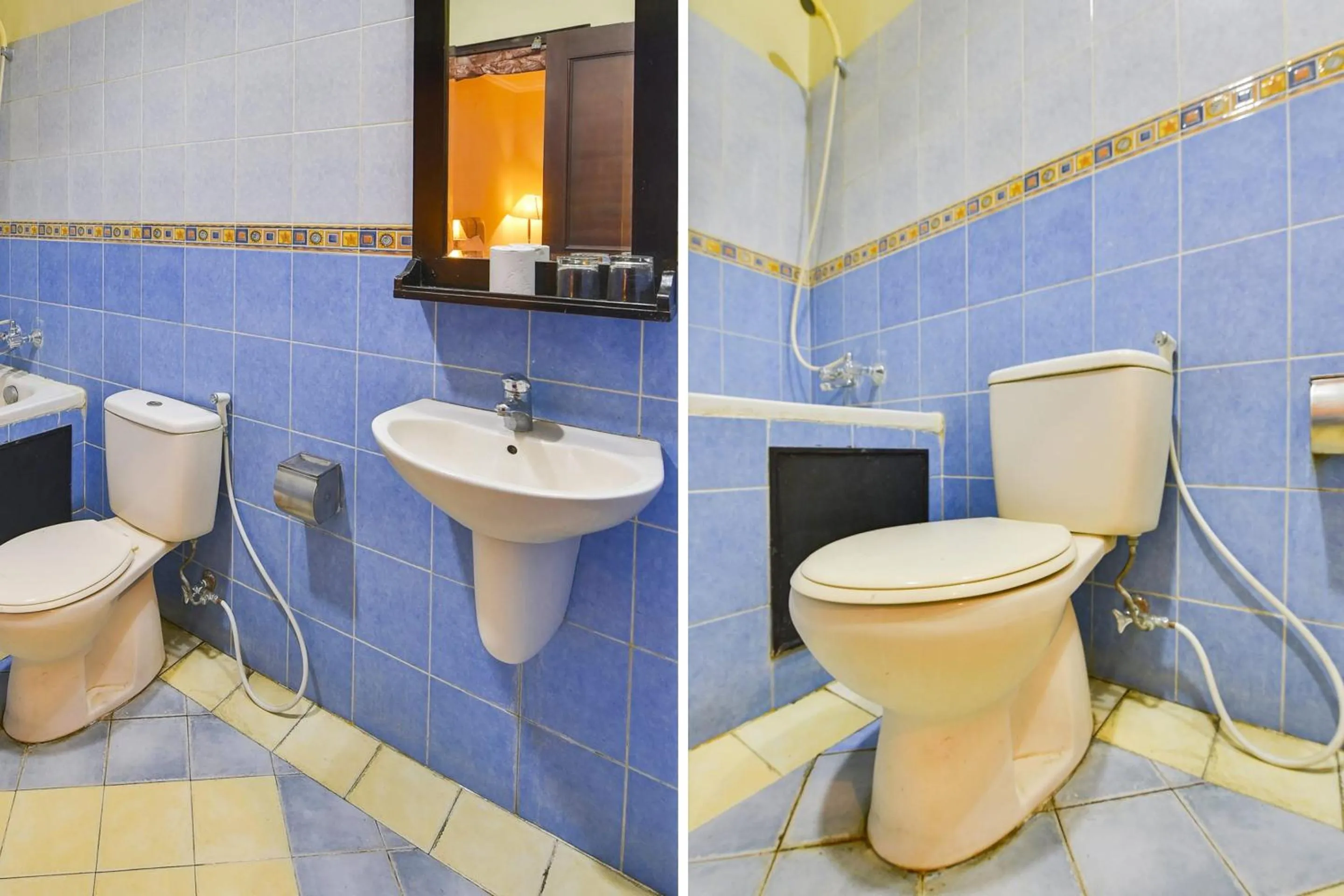 Bathroom in Super OYO Townhouse Oak Maxi Hotel Legian