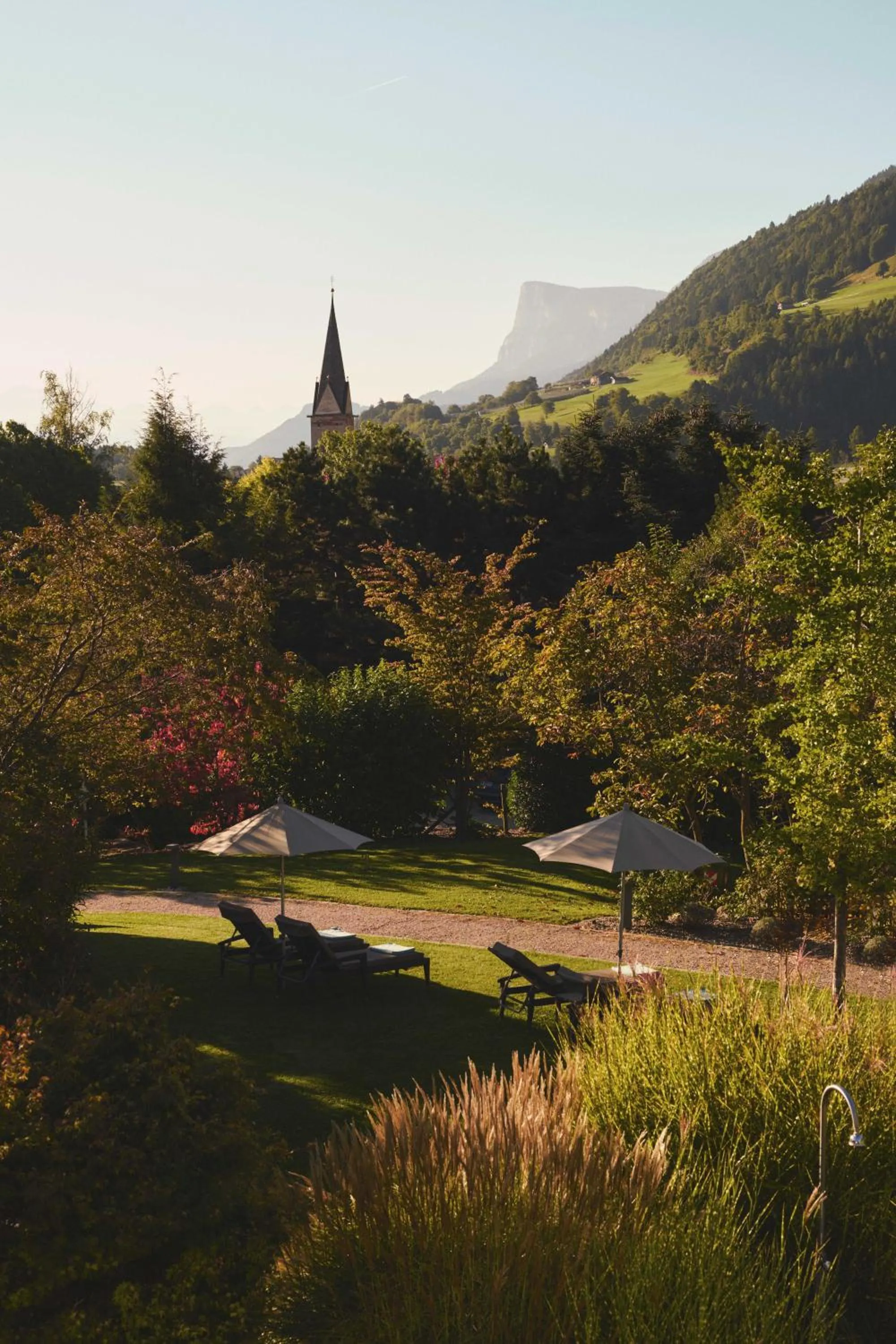 Garden in ALPIANA - green luxury Dolce Vita Hotel