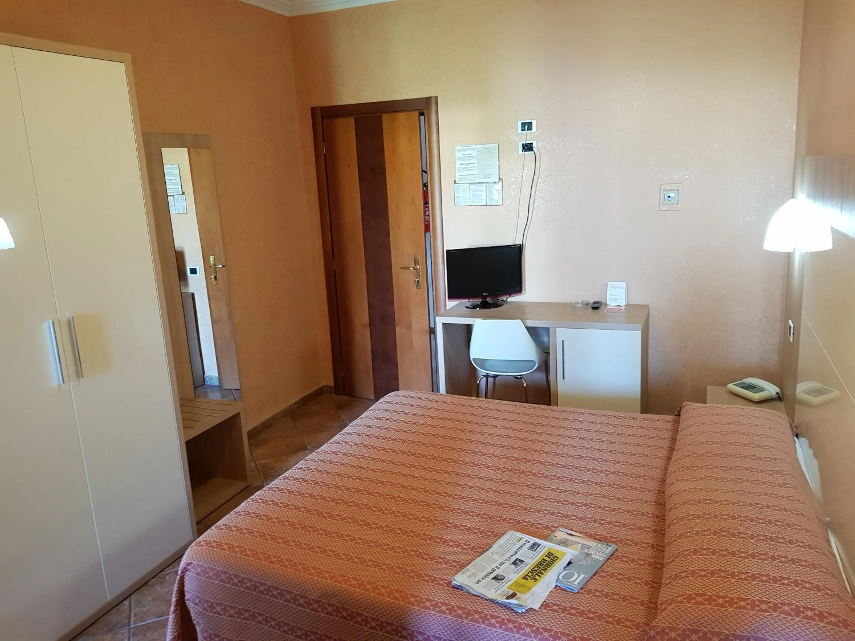 Bed in Hotel Francesco