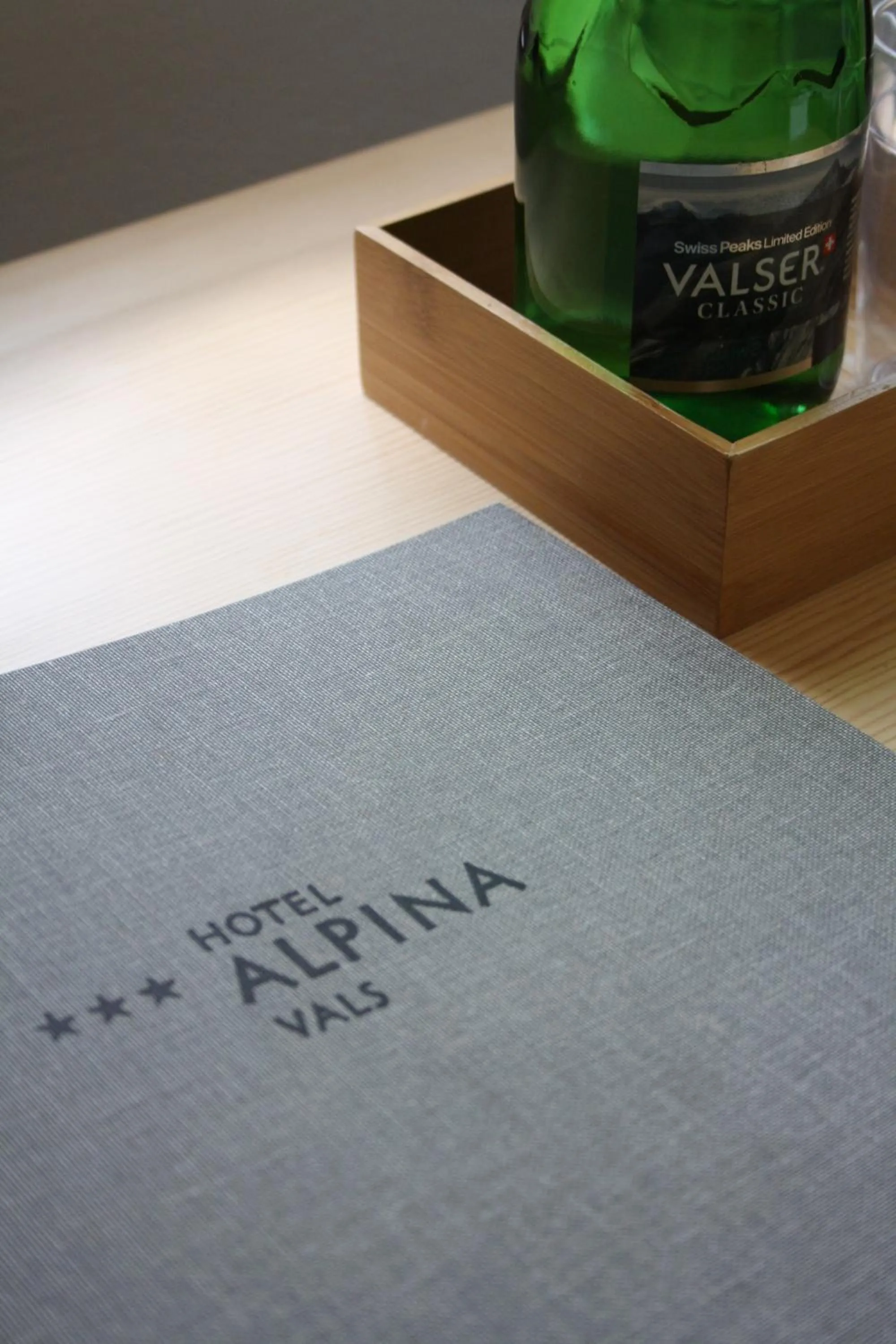 Decorative detail in Hotel Alpina