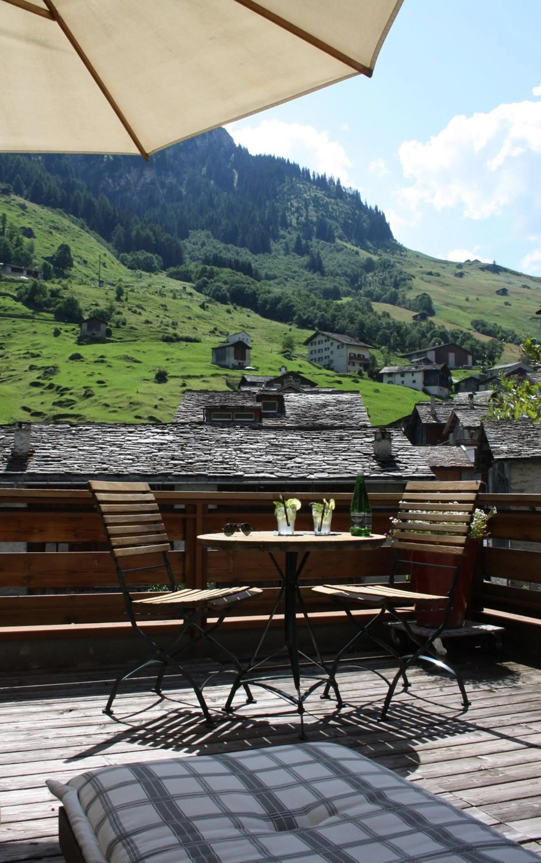 Balcony/Terrace in Hotel Alpina