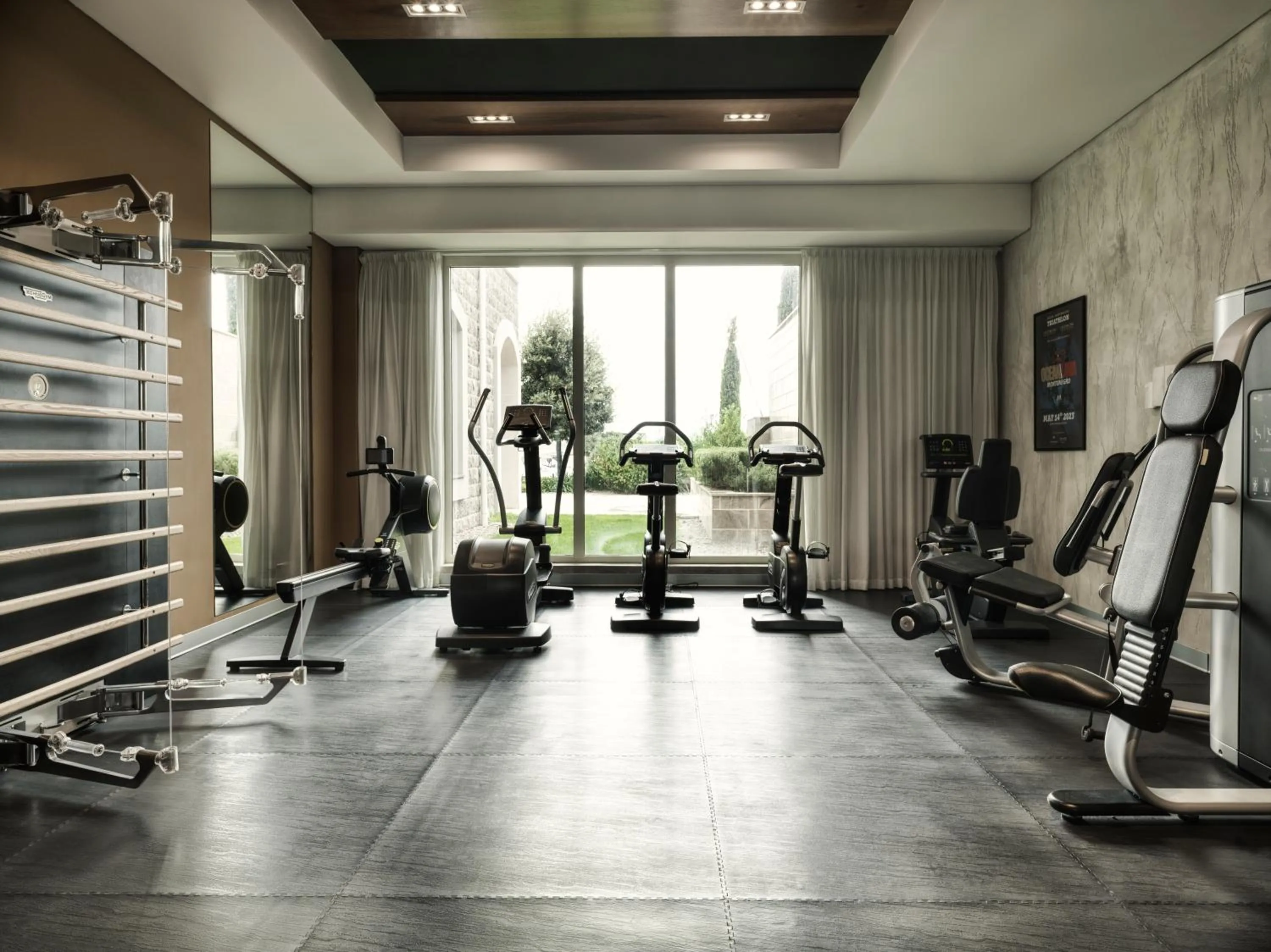 Fitness centre/facilities in The Chedi Luštica Bay