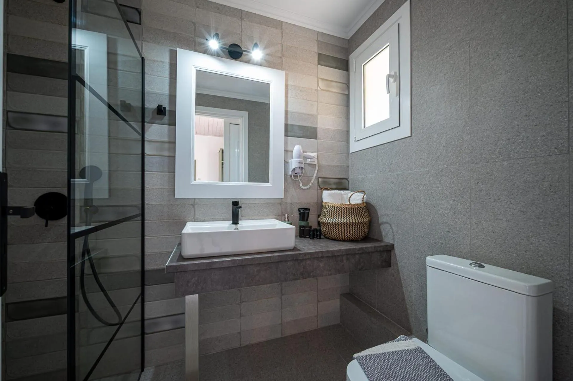 Bathroom in Leonidas Resort