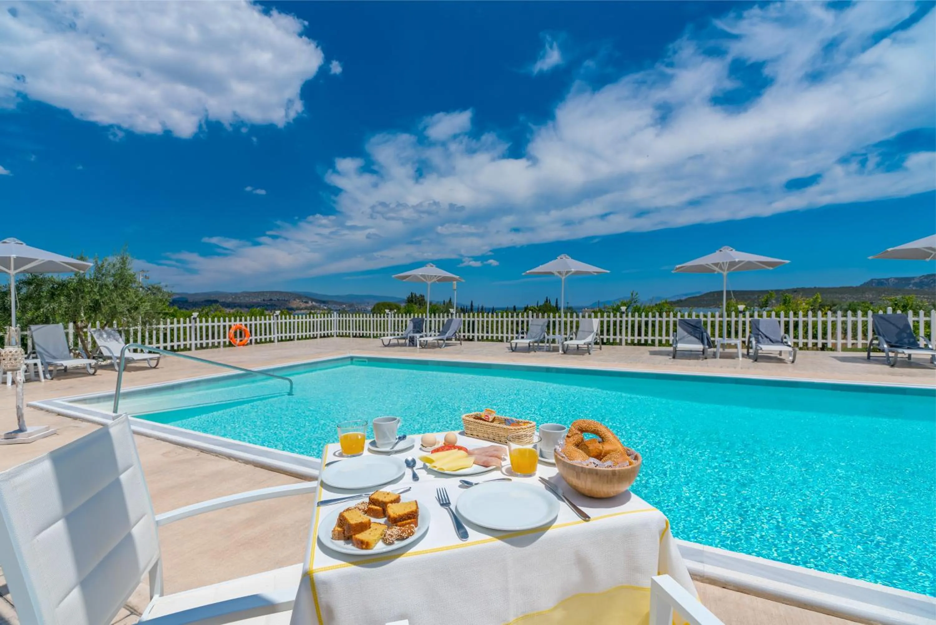 Swimming pool in Leonidas Resort