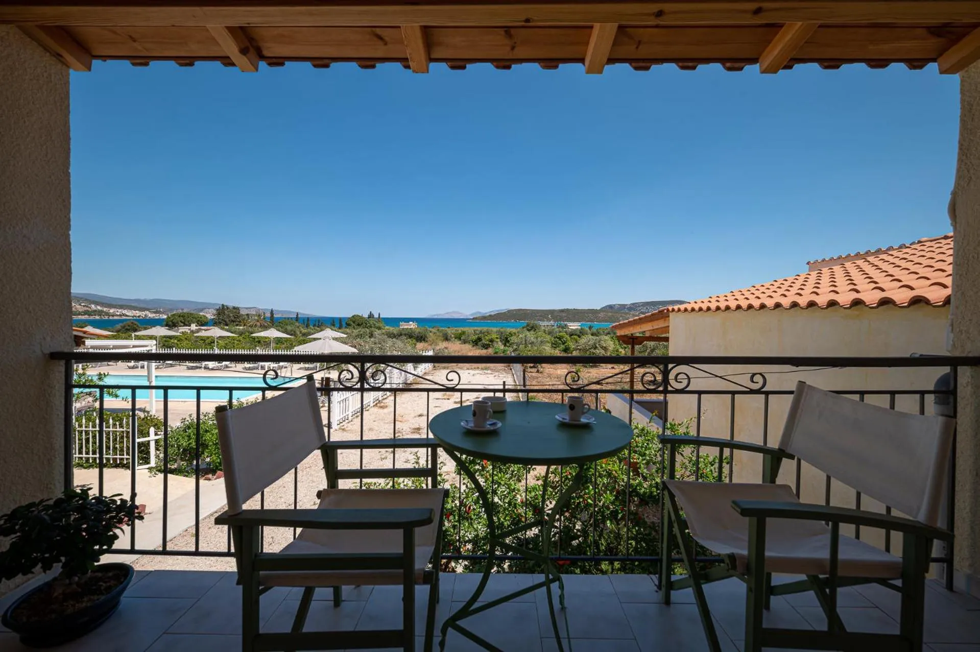 Balcony/Terrace in Leonidas Resort