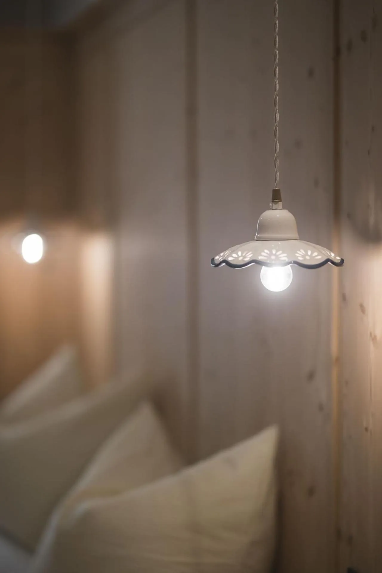 Decorative detail, Bed in Emma Historic Hotel