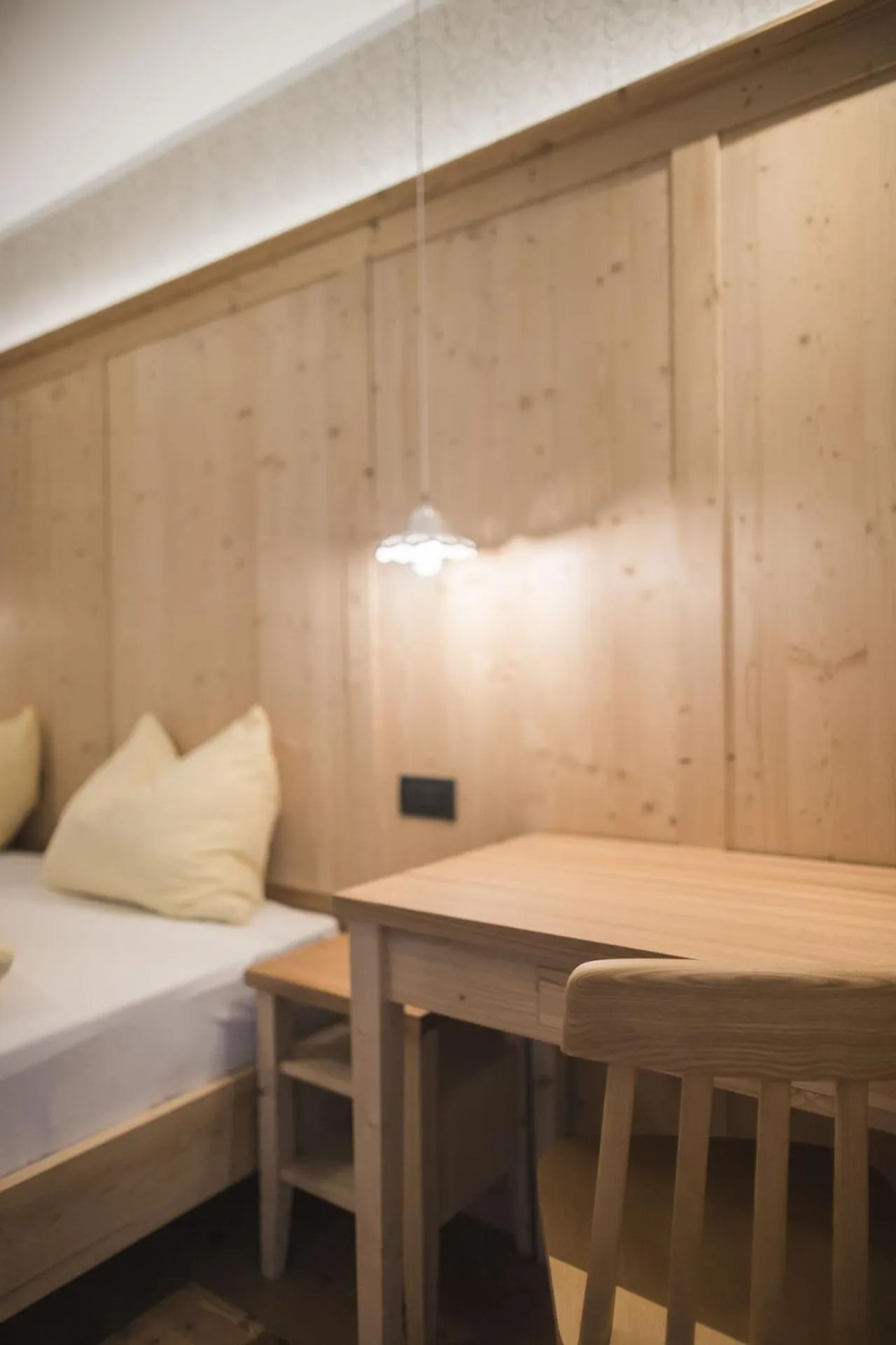 Decorative detail, Bed in Emma Historic Hotel