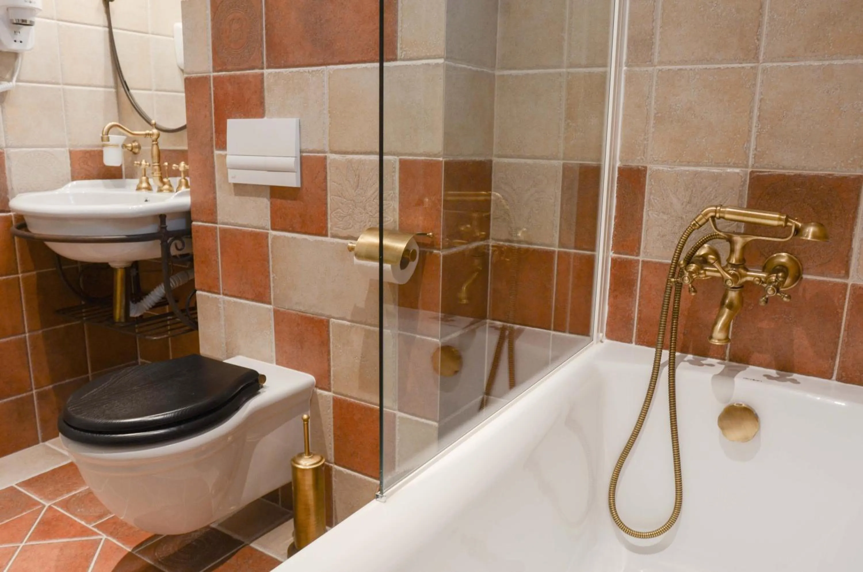 Shower in Residence Bilyana