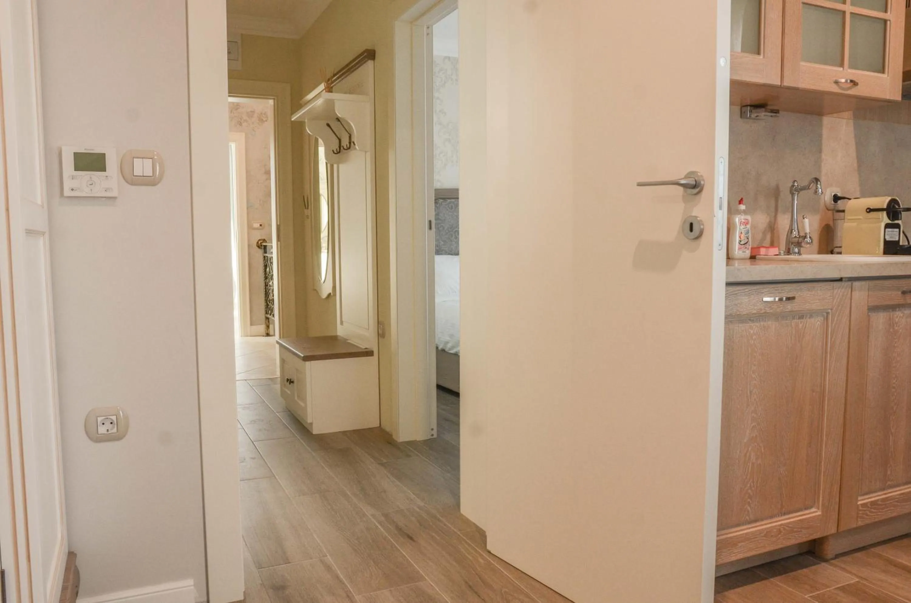 Kitchen or kitchenette in Residence Bilyana