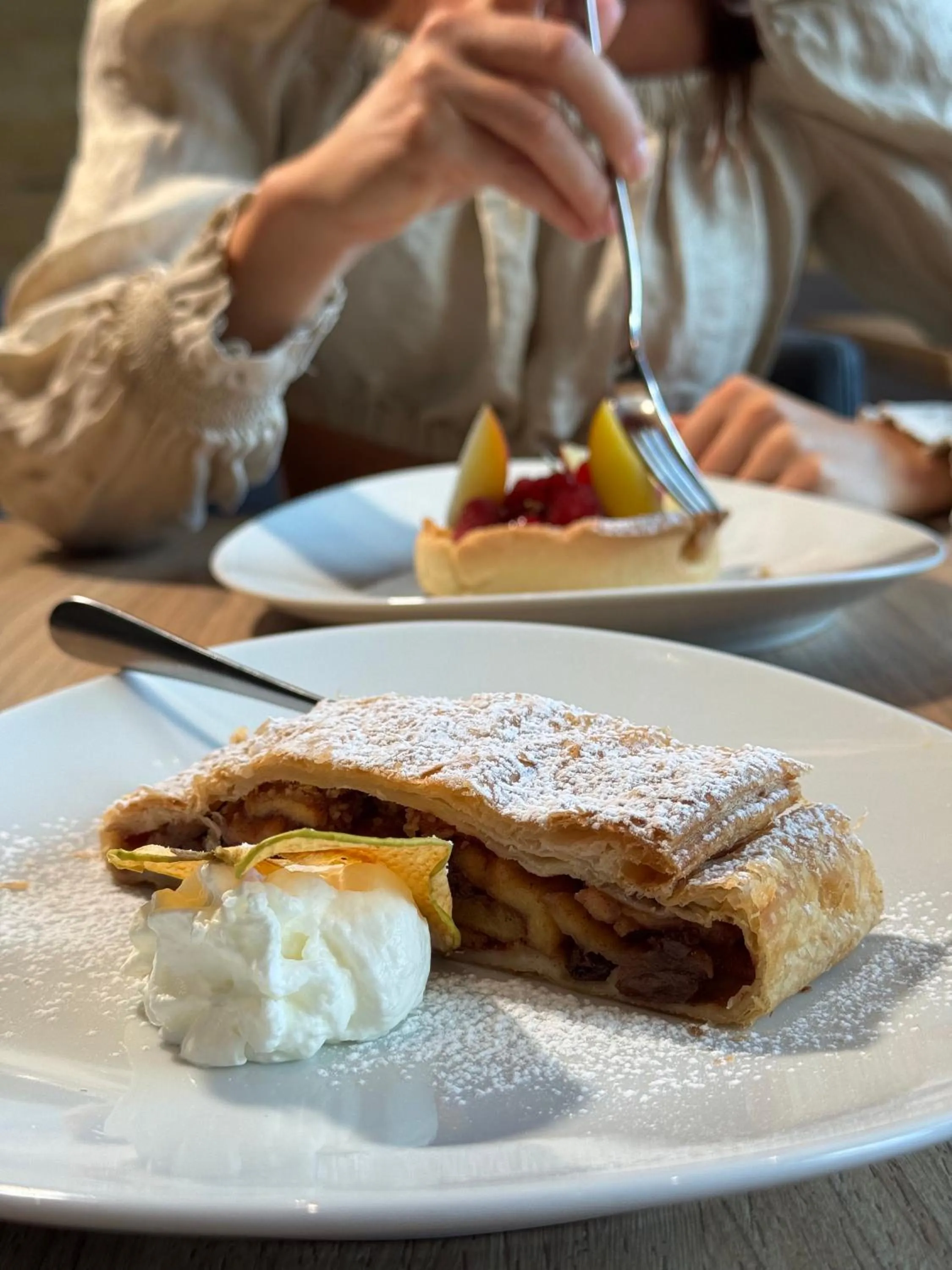 Food close-up in Hotel Al Lago