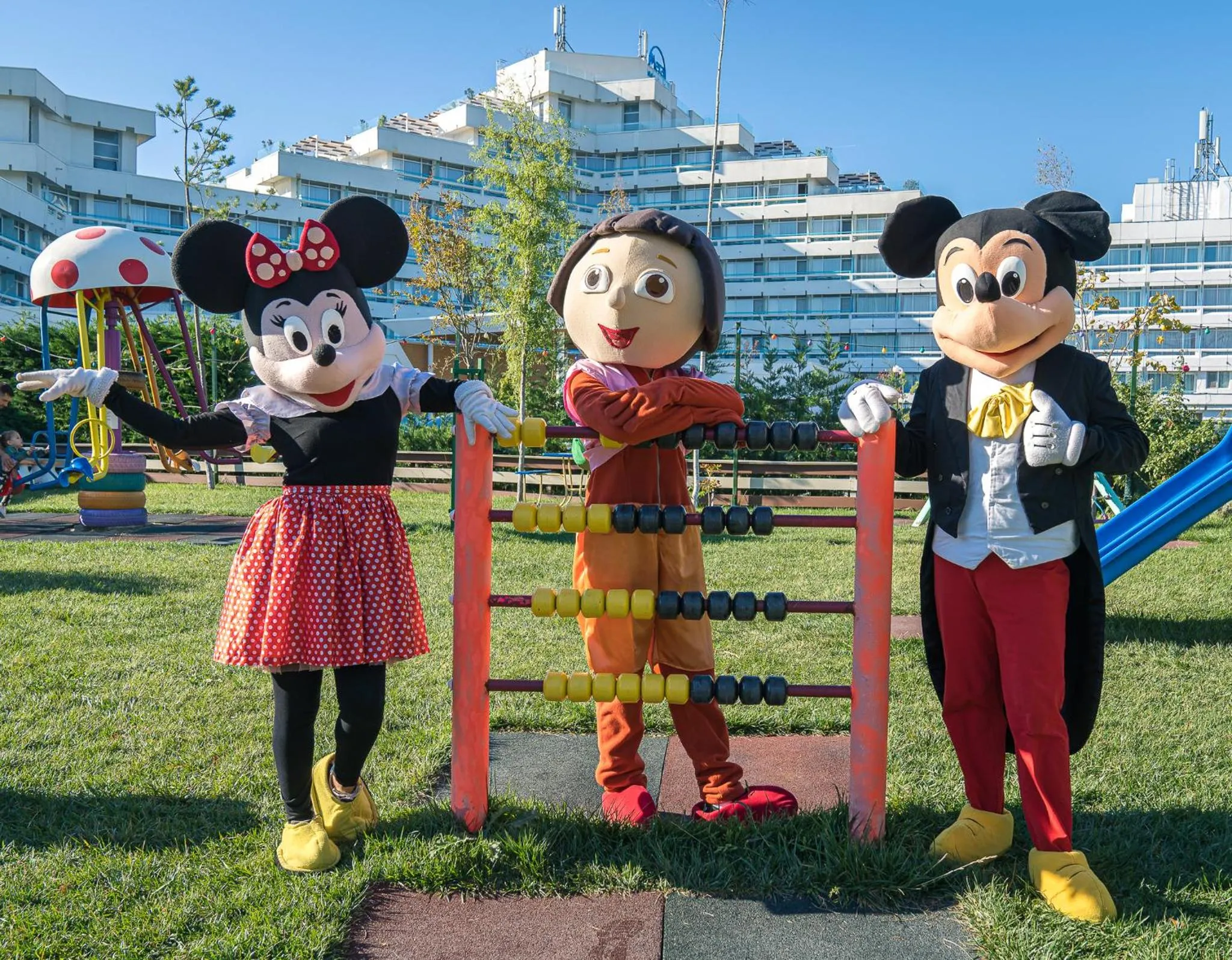 Children play ground in Mera Onix