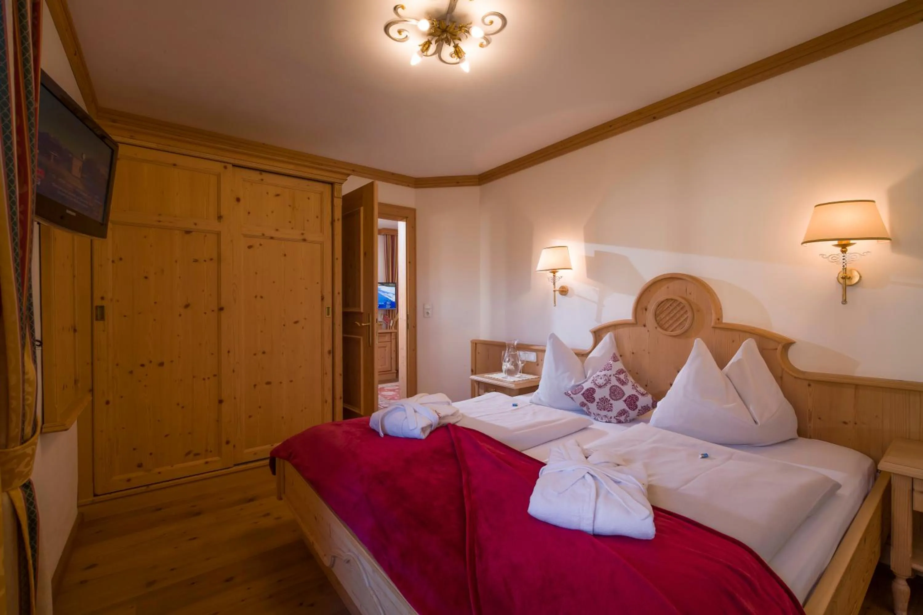 Photo of the whole room, Bed in Erlebnisgut & Reiterhof Oberhabach