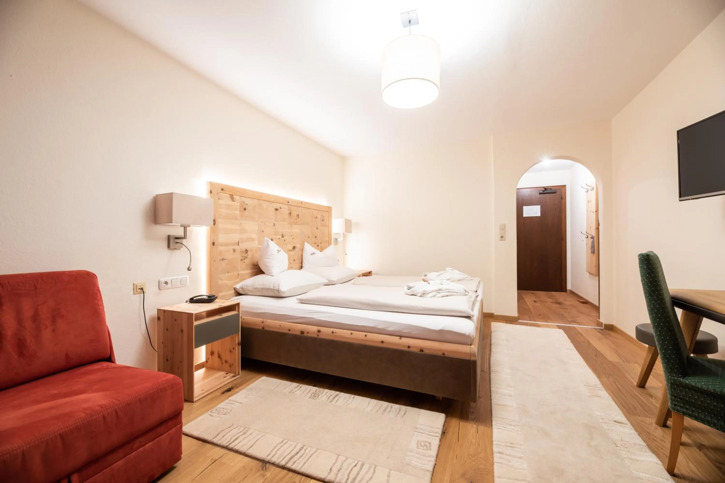 Photo of the whole room, Bed in Erlebnisgut & Reiterhof Oberhabach