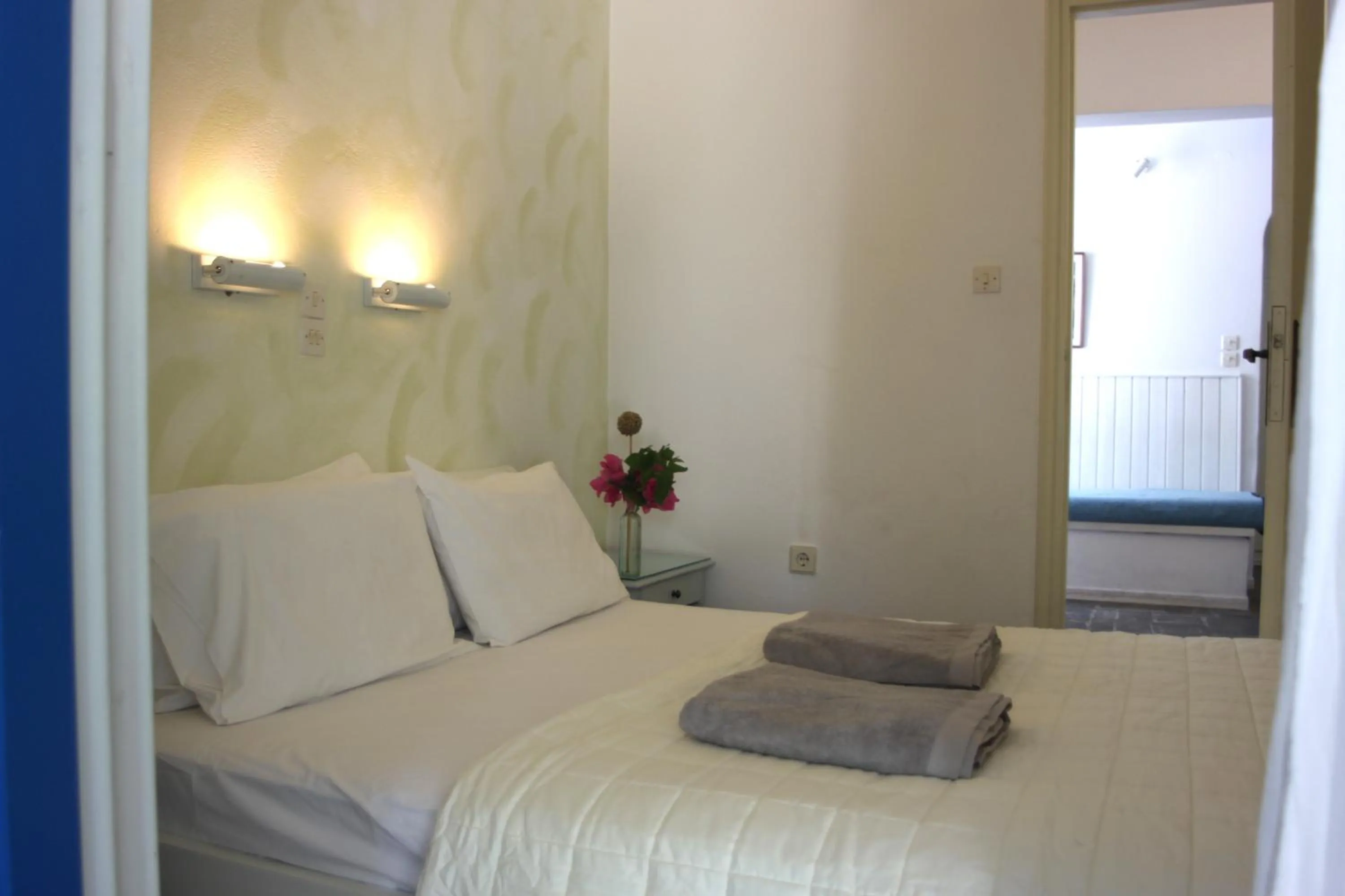 Bed in Aegean Village