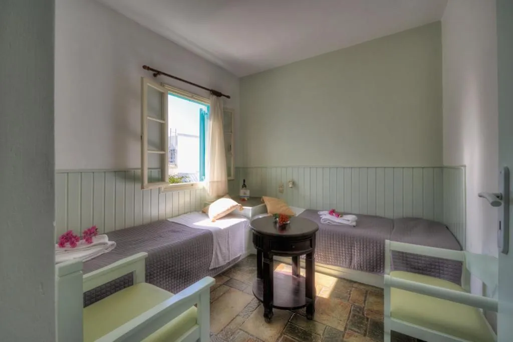 Living room, Bed in Aegean Village