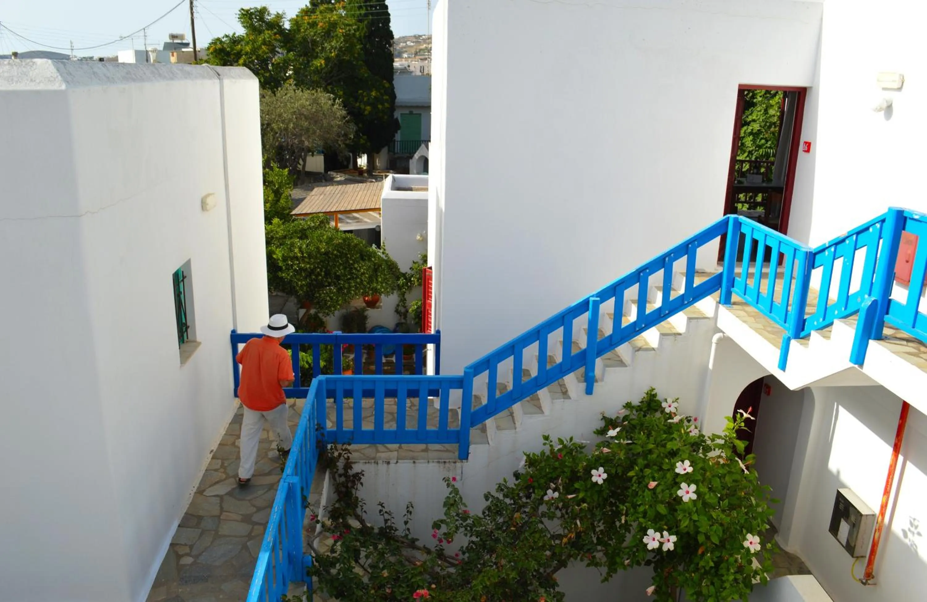 Facade/entrance in Aegean Village