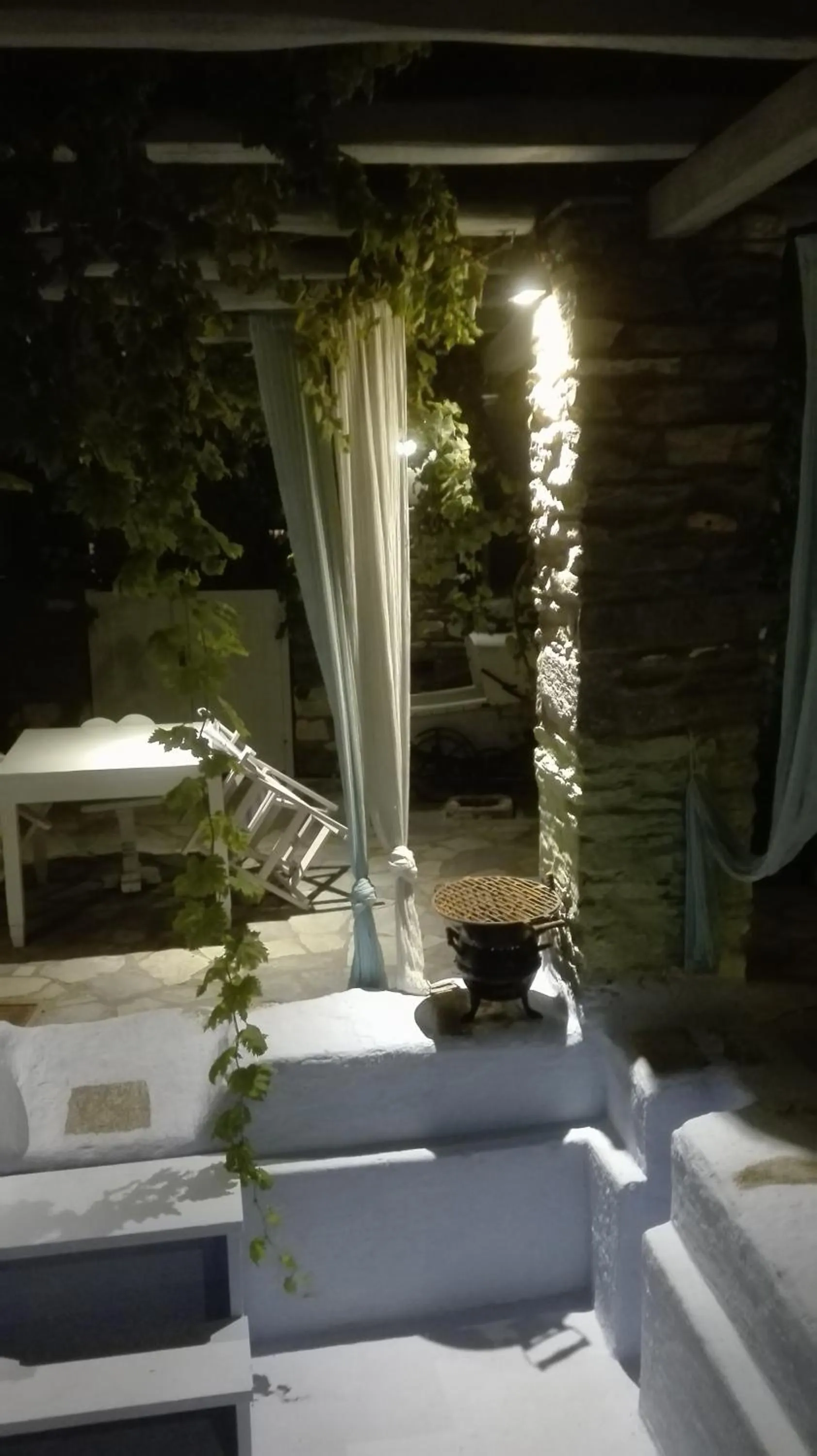 Seating area in Aegean Village
