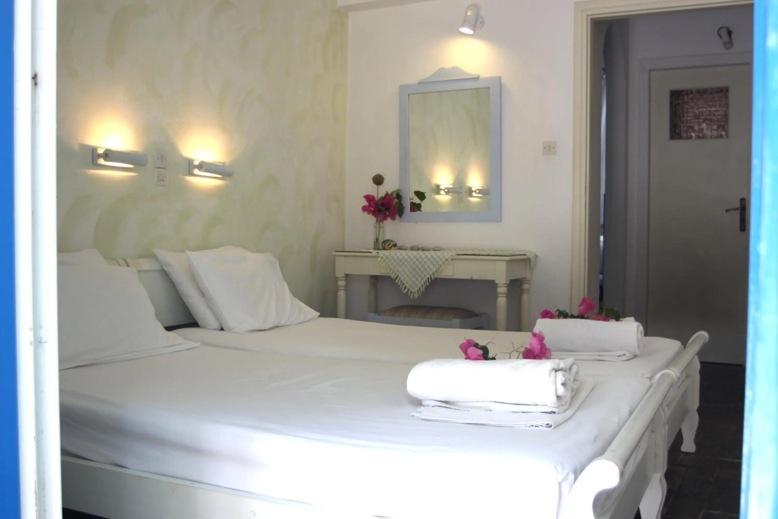 Bed in Aegean Village