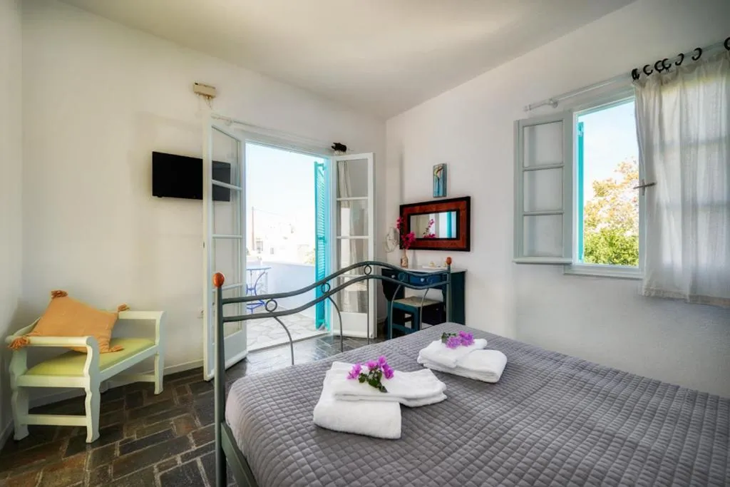 Bed in Aegean Village