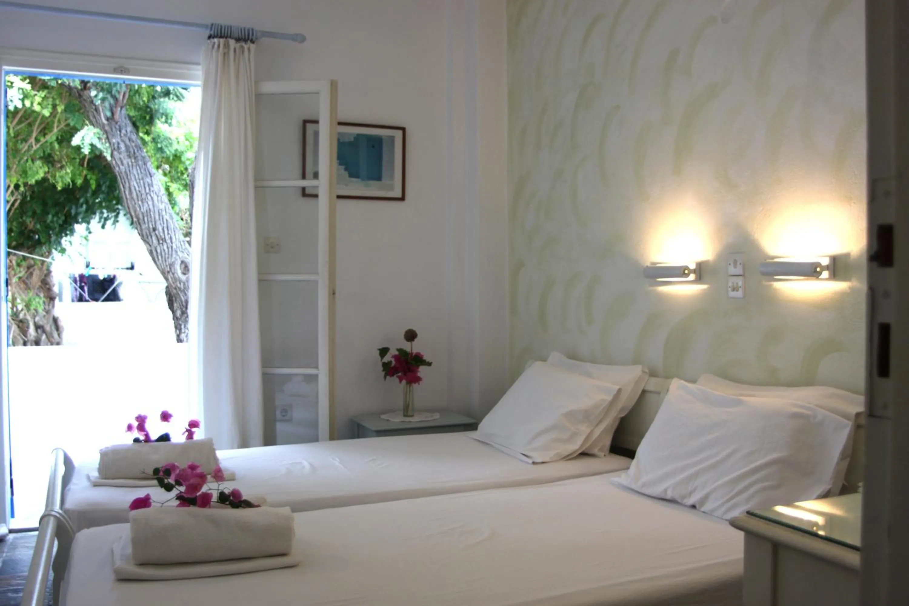 Garden, Bed in Aegean Village