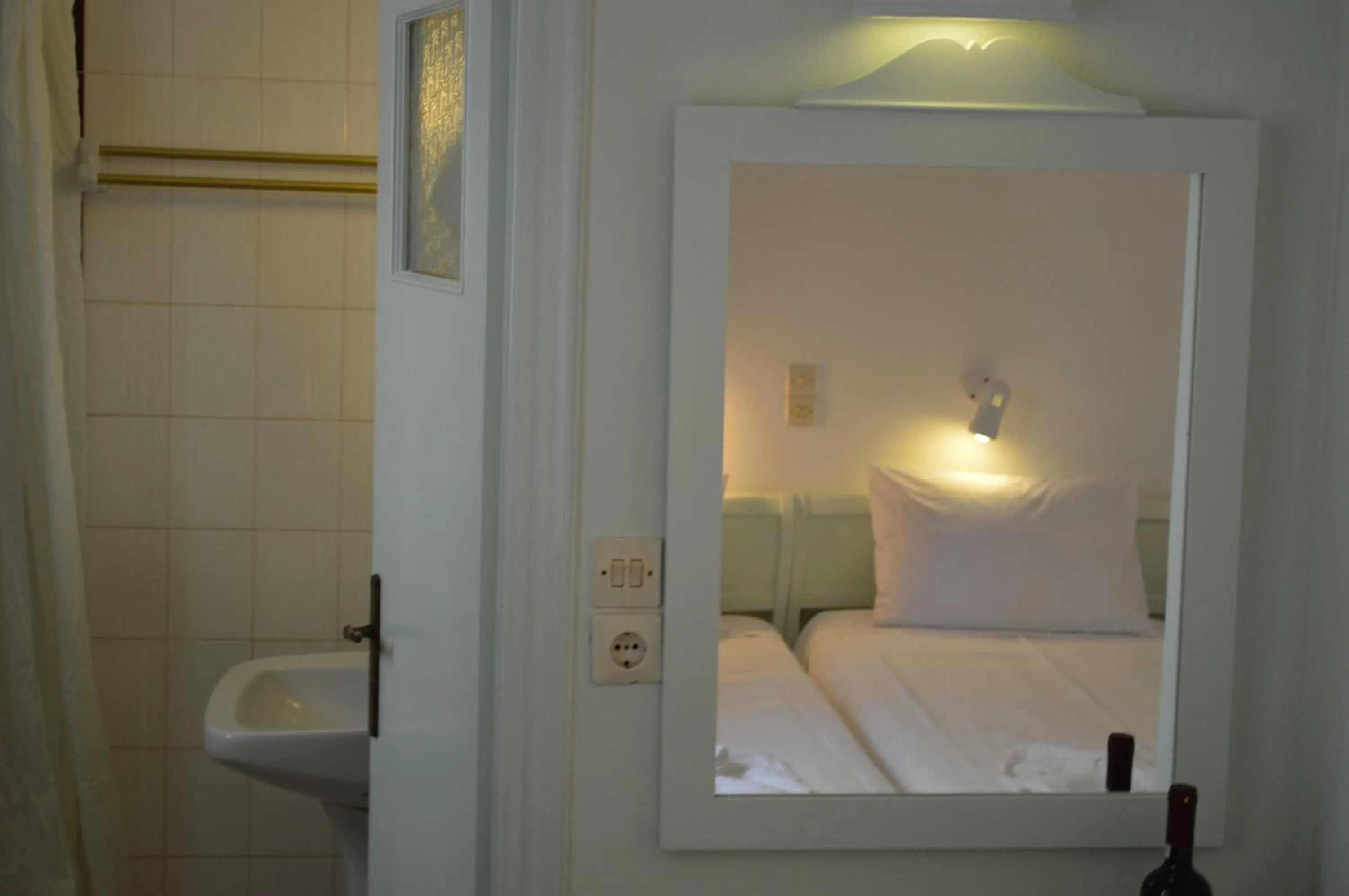 Bathroom, Bed in Aegean Village