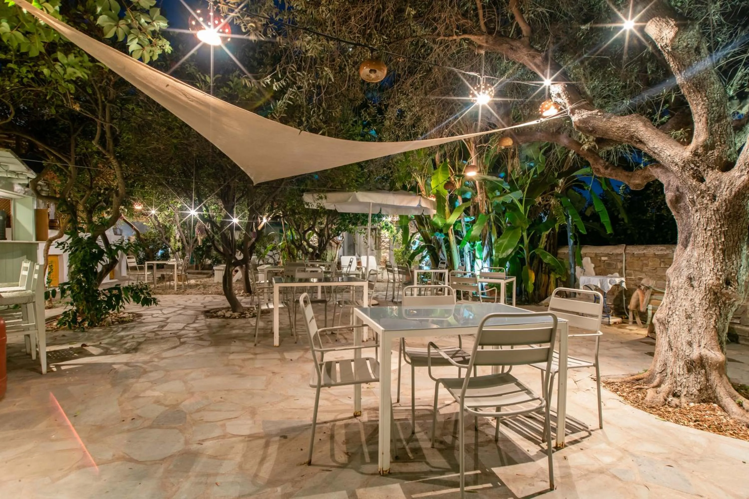 Night in Aegean Village