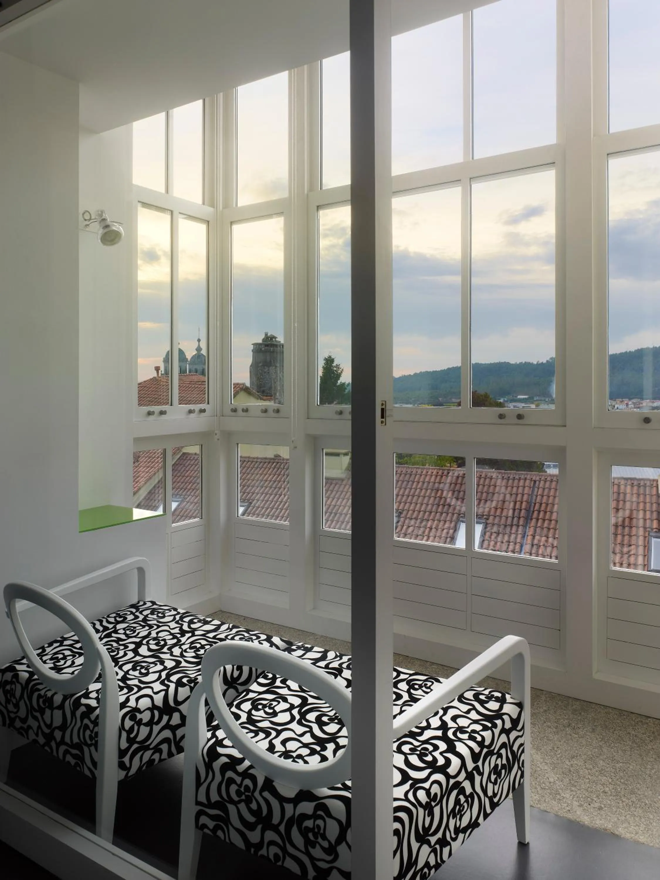 Seating area in Moure Hotel