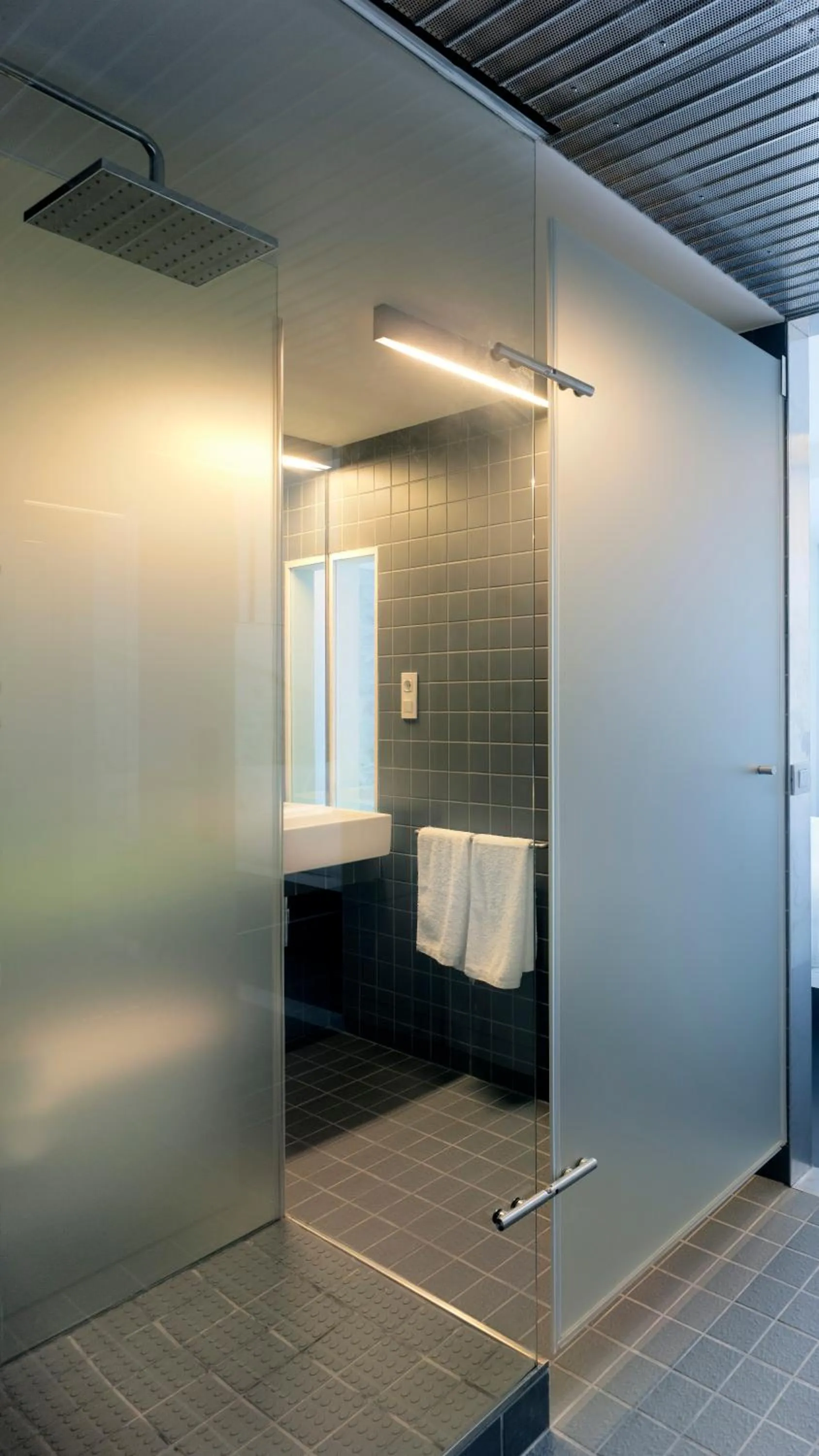 Bathroom in Moure Hotel