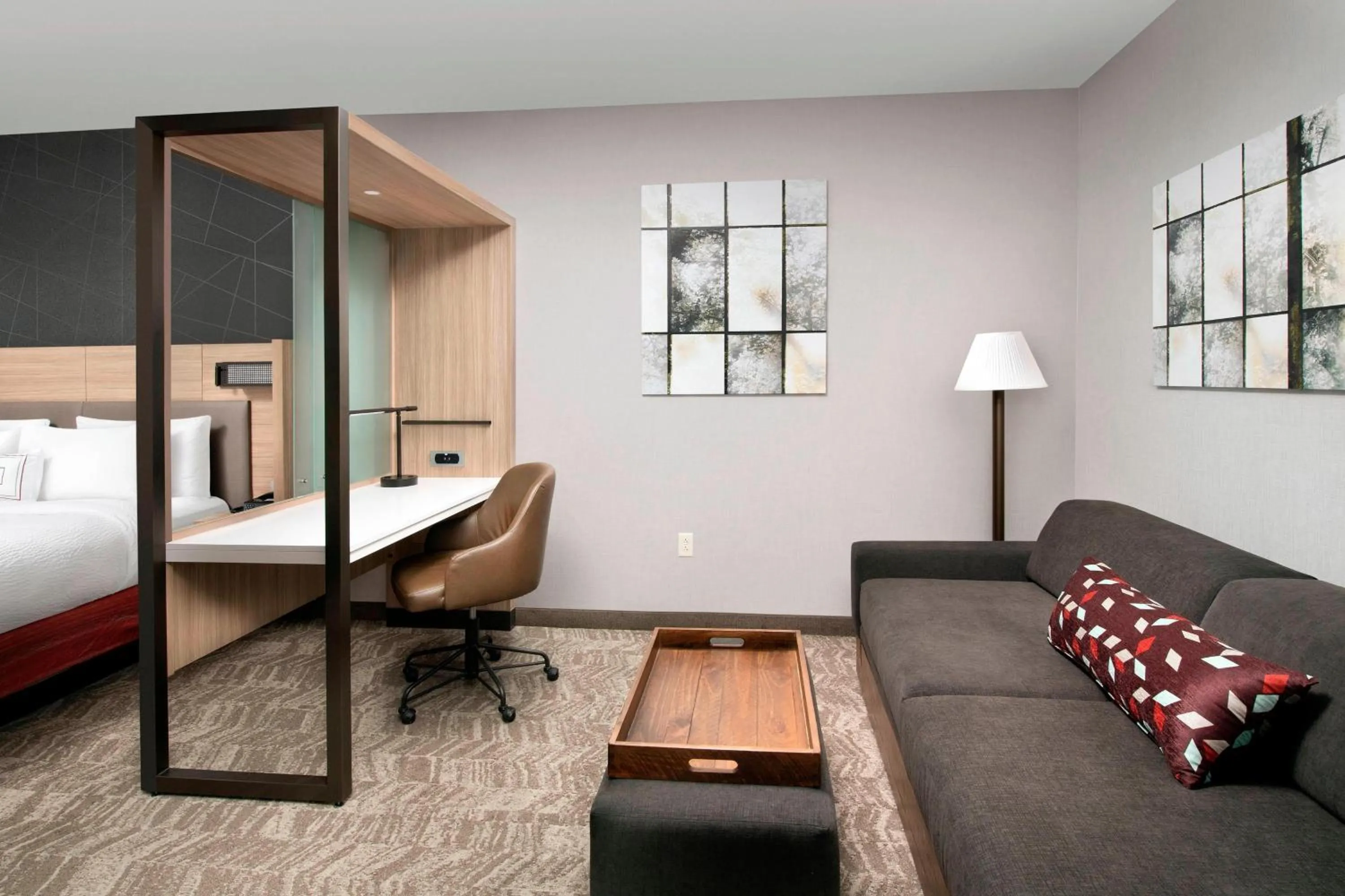 Bedroom, Bed in SpringHill Suites by Marriott Albuquerque North/Journal Center