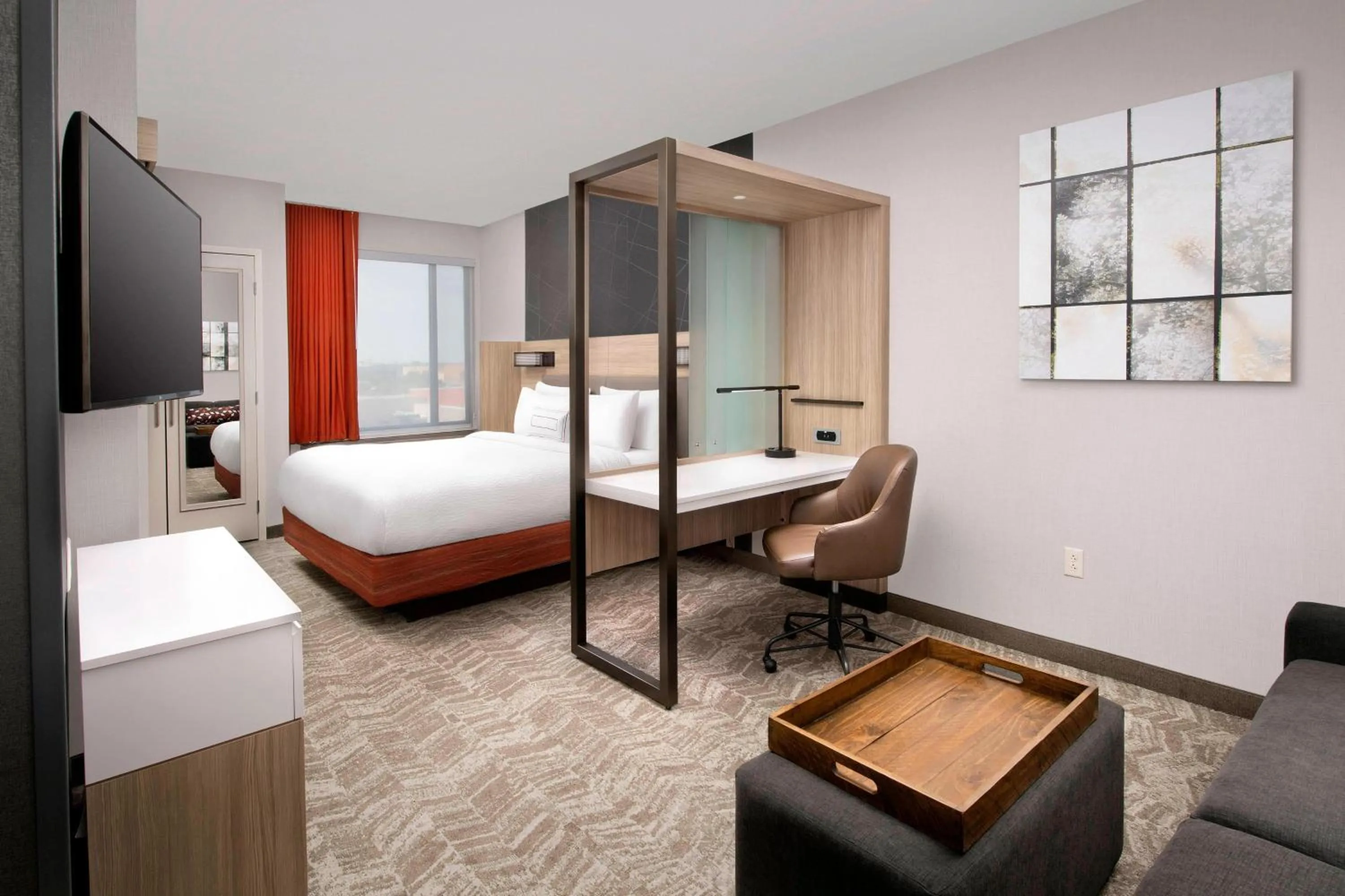 Bedroom, Bed in SpringHill Suites by Marriott Albuquerque North/Journal Center