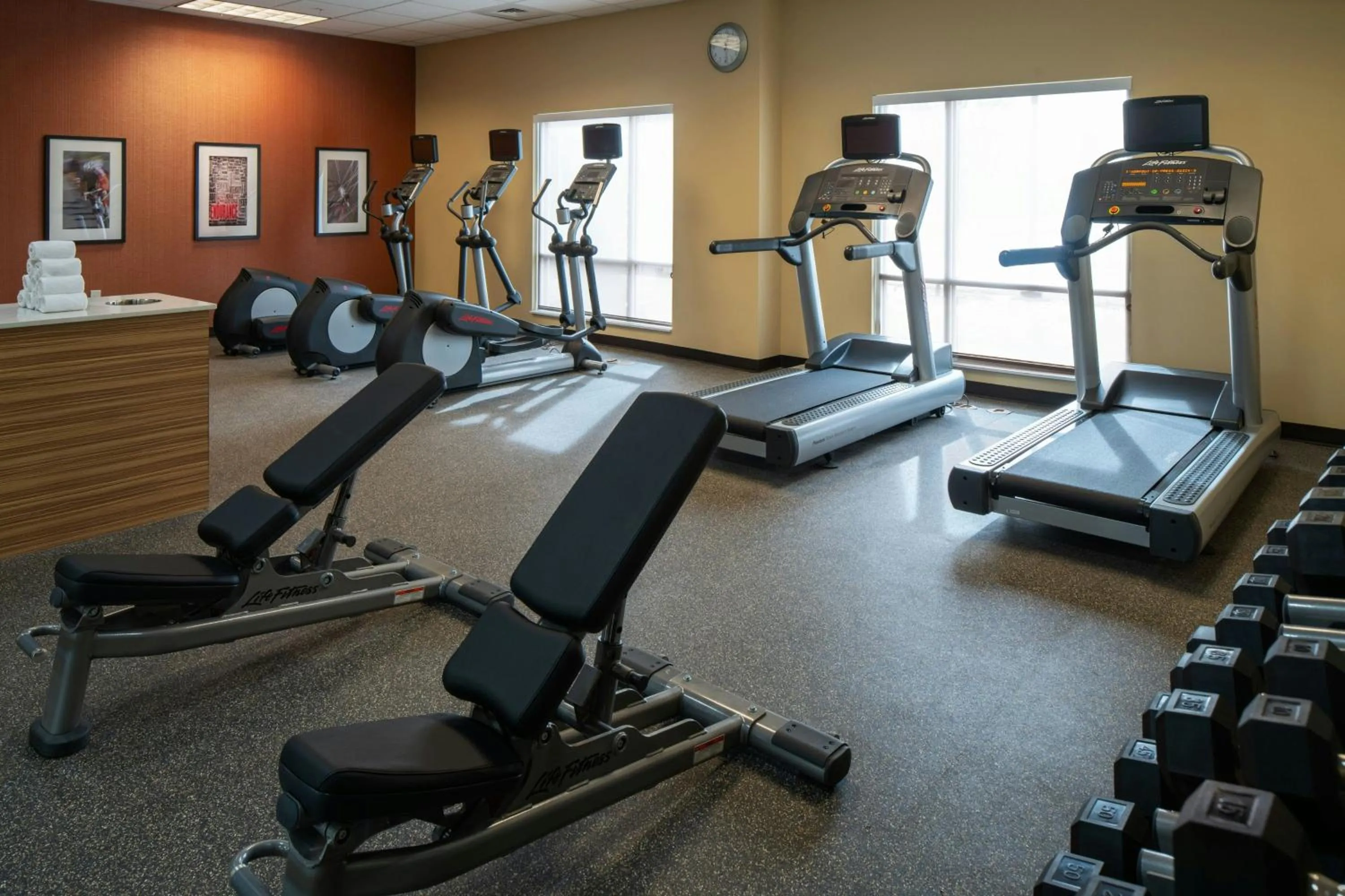 Fitness centre/facilities in TownePlace by Marriott Suites Clarksville