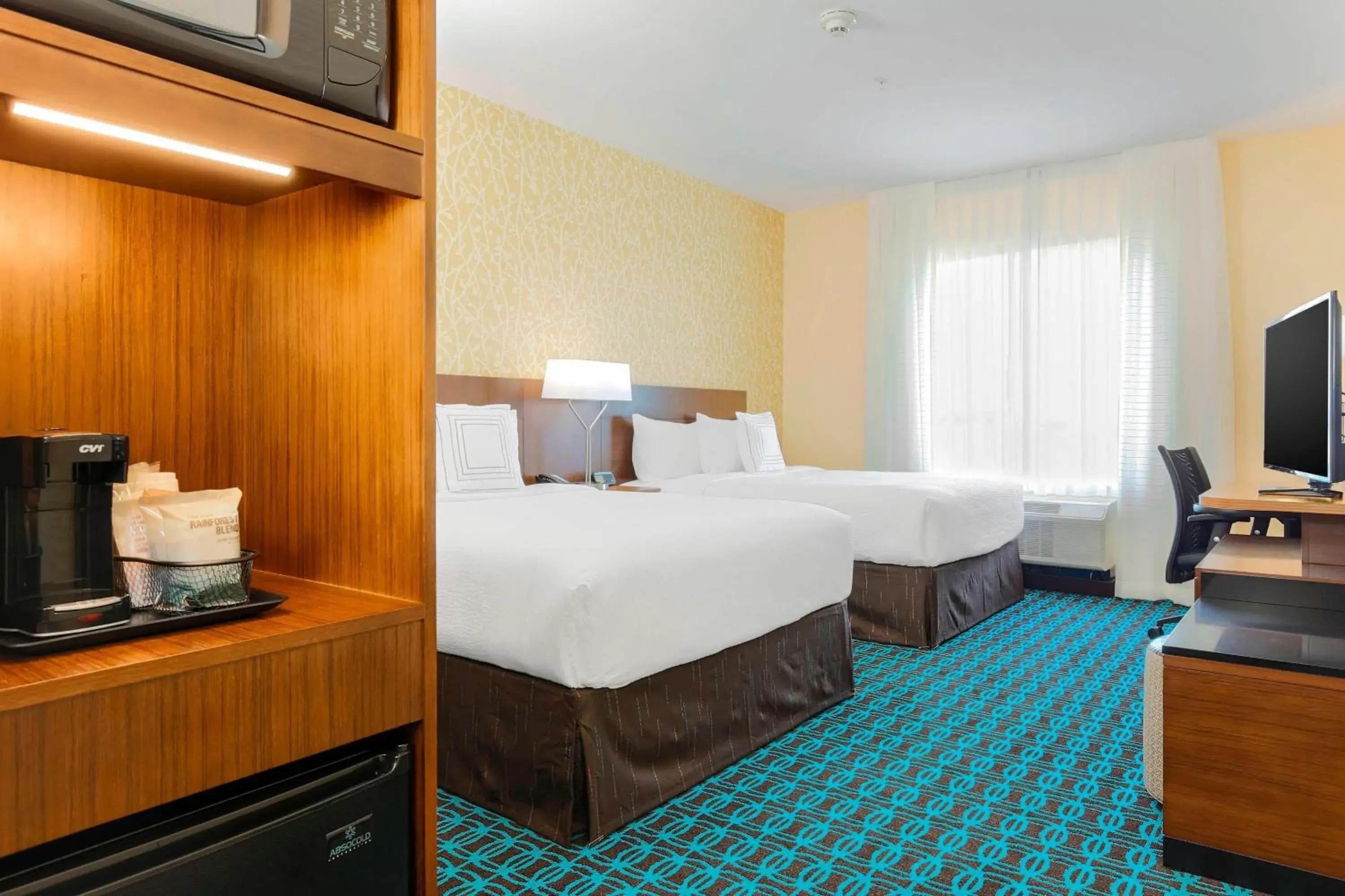 Queen Room with Two Queen Beds - Hearing Accessible in Fairfield Inn & Suites by Marriott Decatur at Decatur Conference Center Queen Room with Two Queen Beds - Hearing Accessible in Fairfield Inn & Suites by Marriott Decatur at Decatur Conference Center