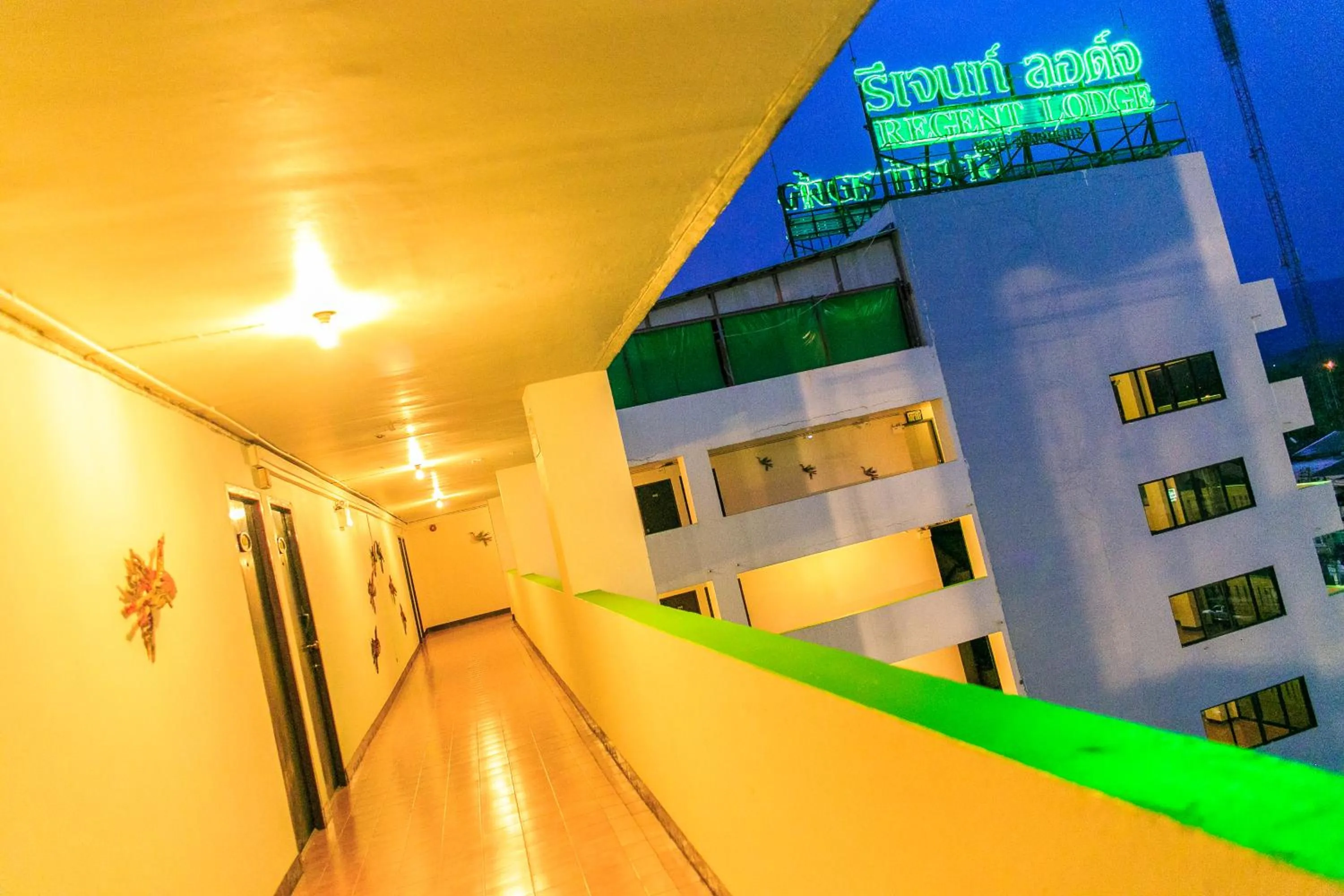 Bird's eye view in Regent Lodge Lampang