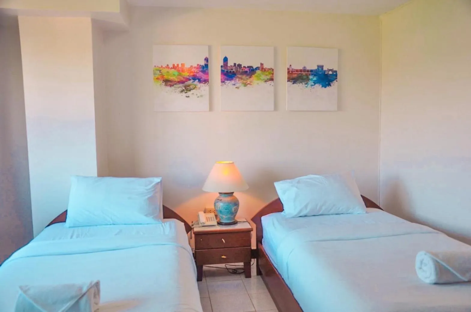 Bed in Regent Lodge Lampang