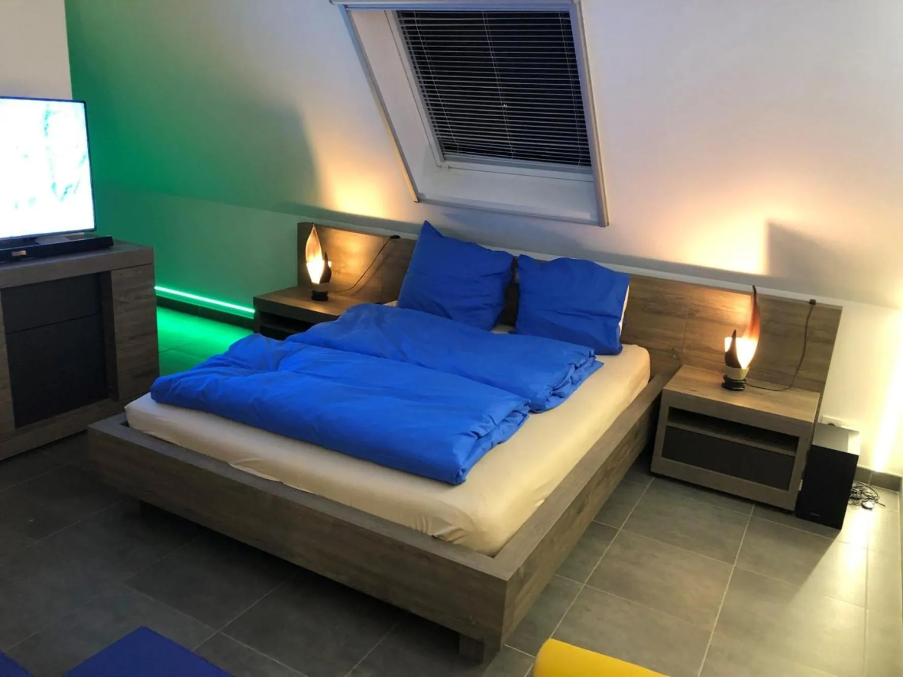 Bed in B&B wellness Sea Nat voor Naturisten