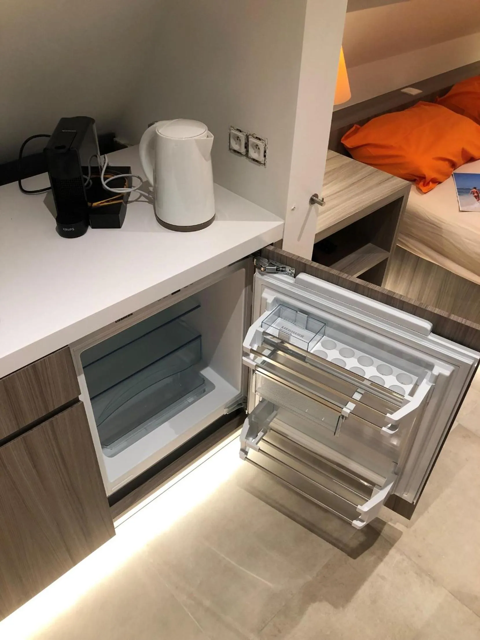 Bed in B&B wellness Sea Nat voor Naturisten