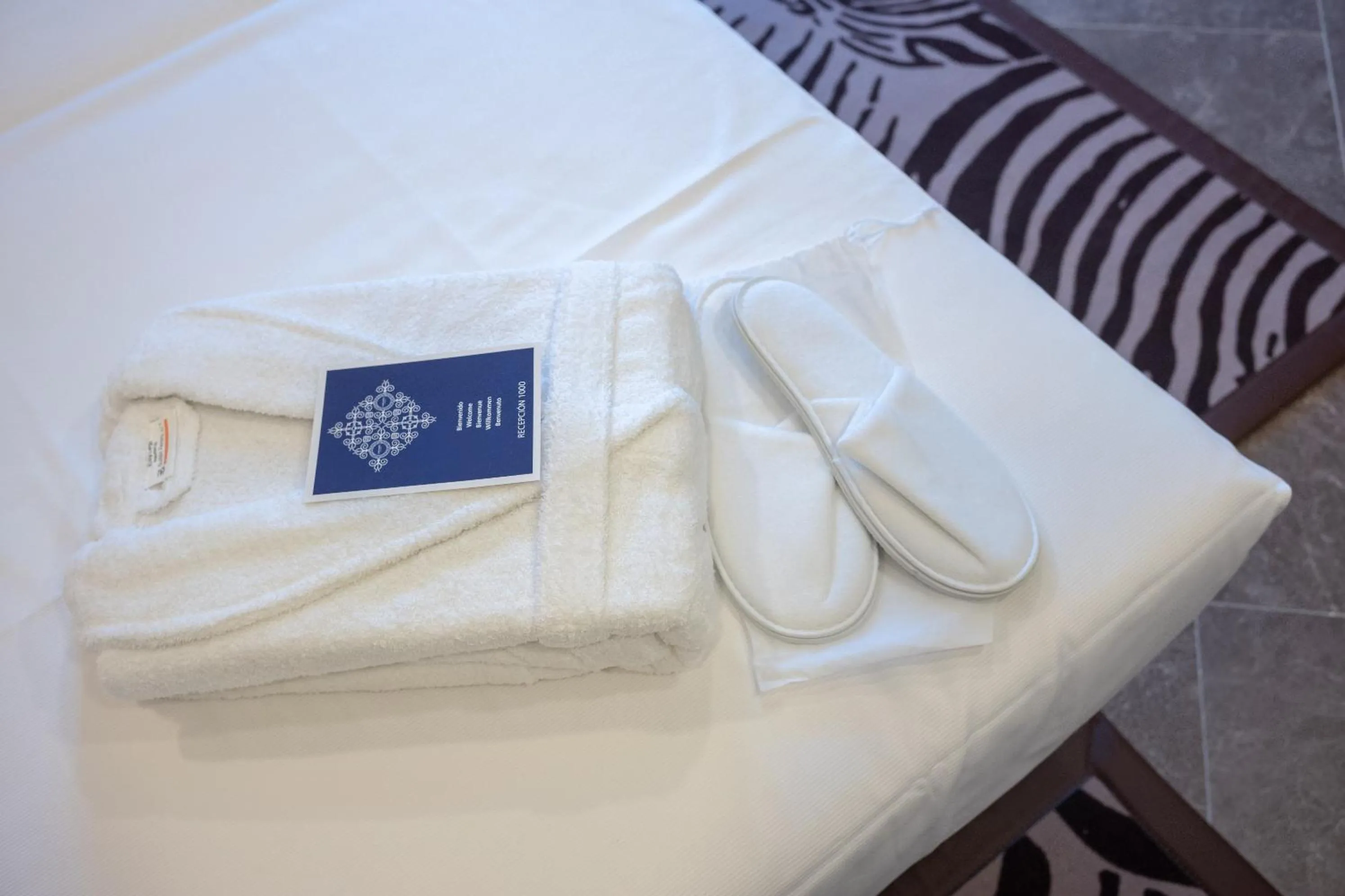 Decorative detail, Bed in Hotel Admiral San Roque