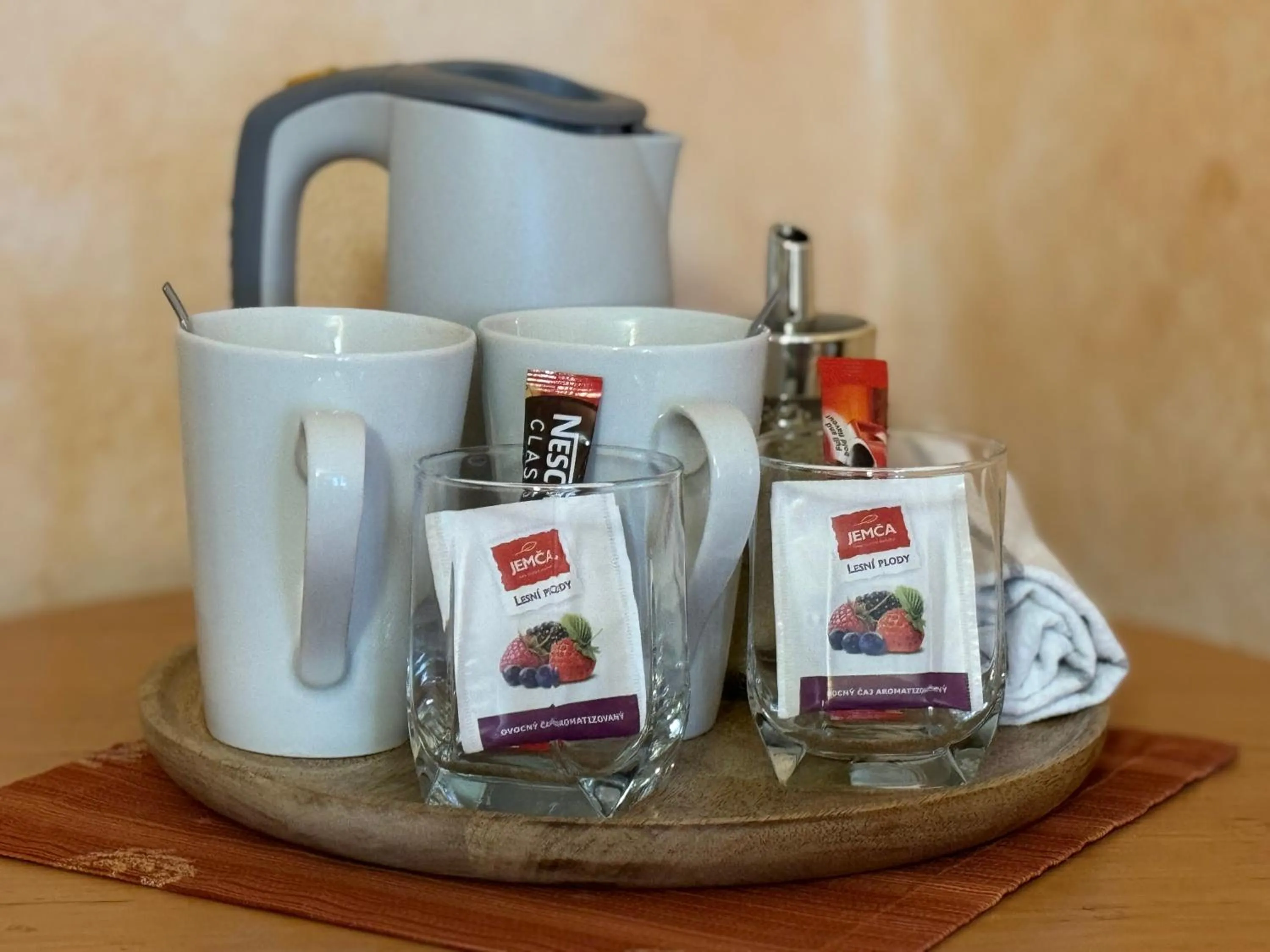 Coffee/tea facilities in Pension Galko