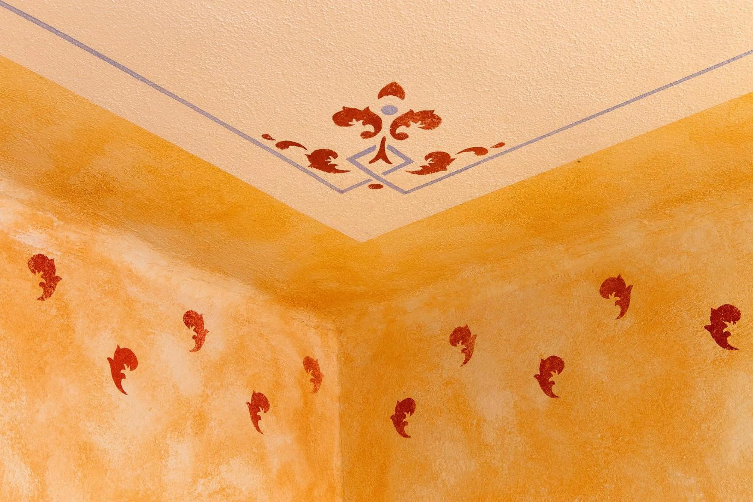 Decorative detail in Pension Galko