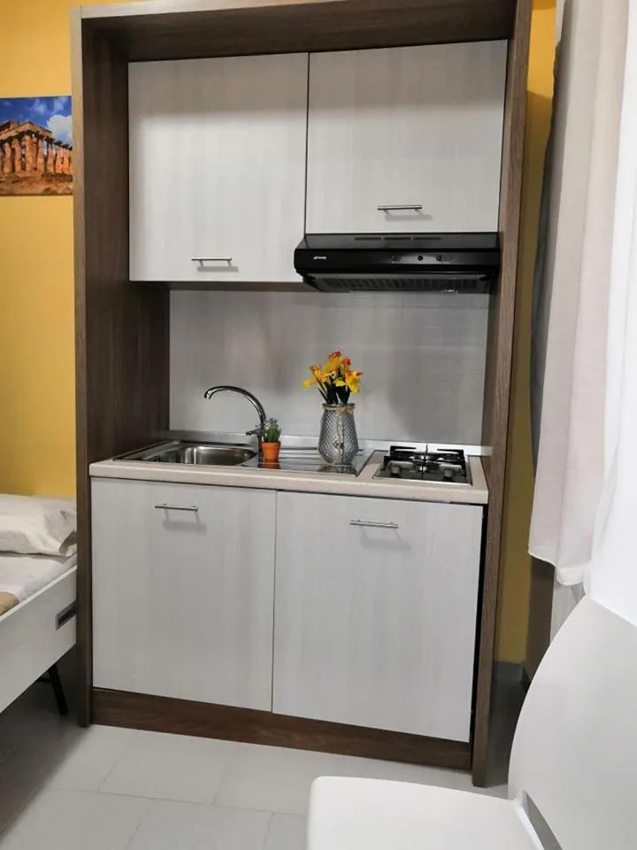 Kitchen or kitchenette in Fratelli Clemente Spa and Hotel