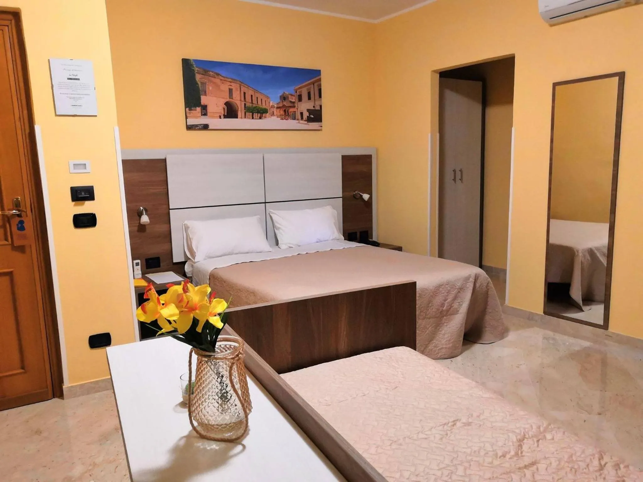 Bed in Fratelli Clemente Spa and Hotel