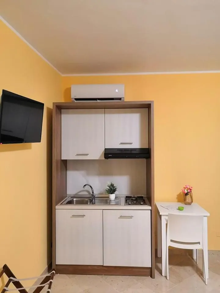 Kitchen or kitchenette in Fratelli Clemente Spa and Hotel