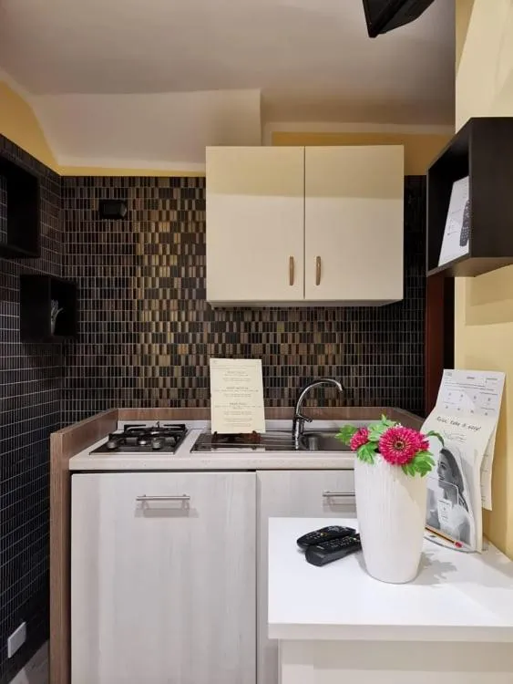 Kitchen or kitchenette in Fratelli Clemente Spa and Hotel