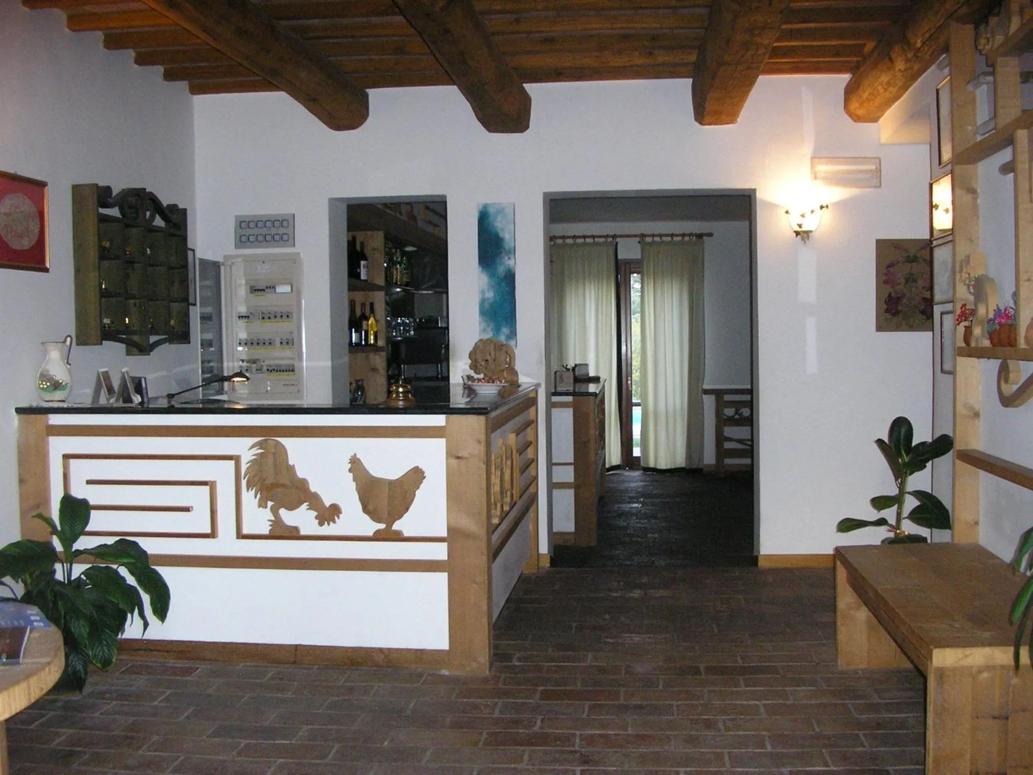 Lobby or reception in Villa Acquafredda