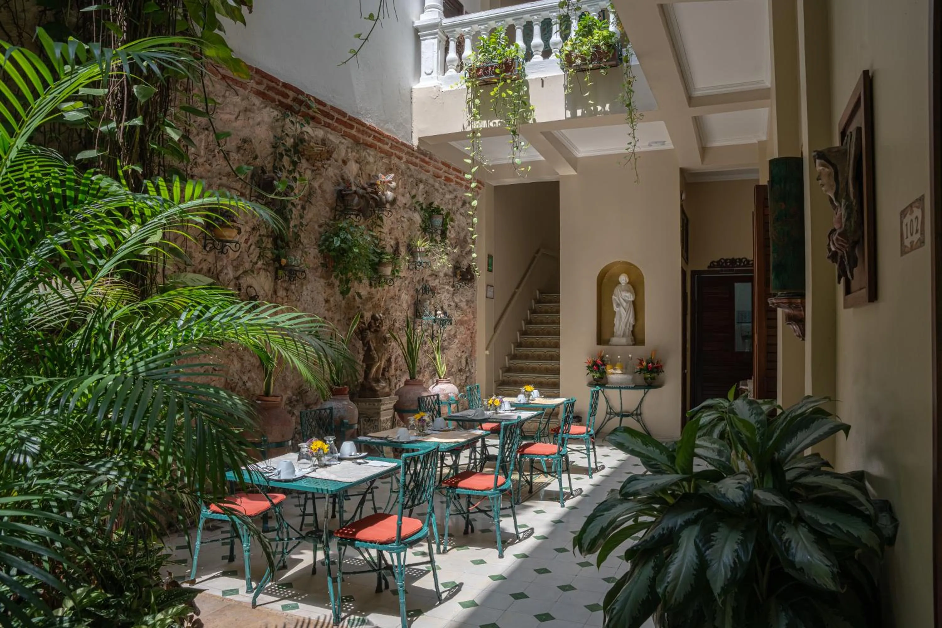 Property building in Hotel Casa La Fe