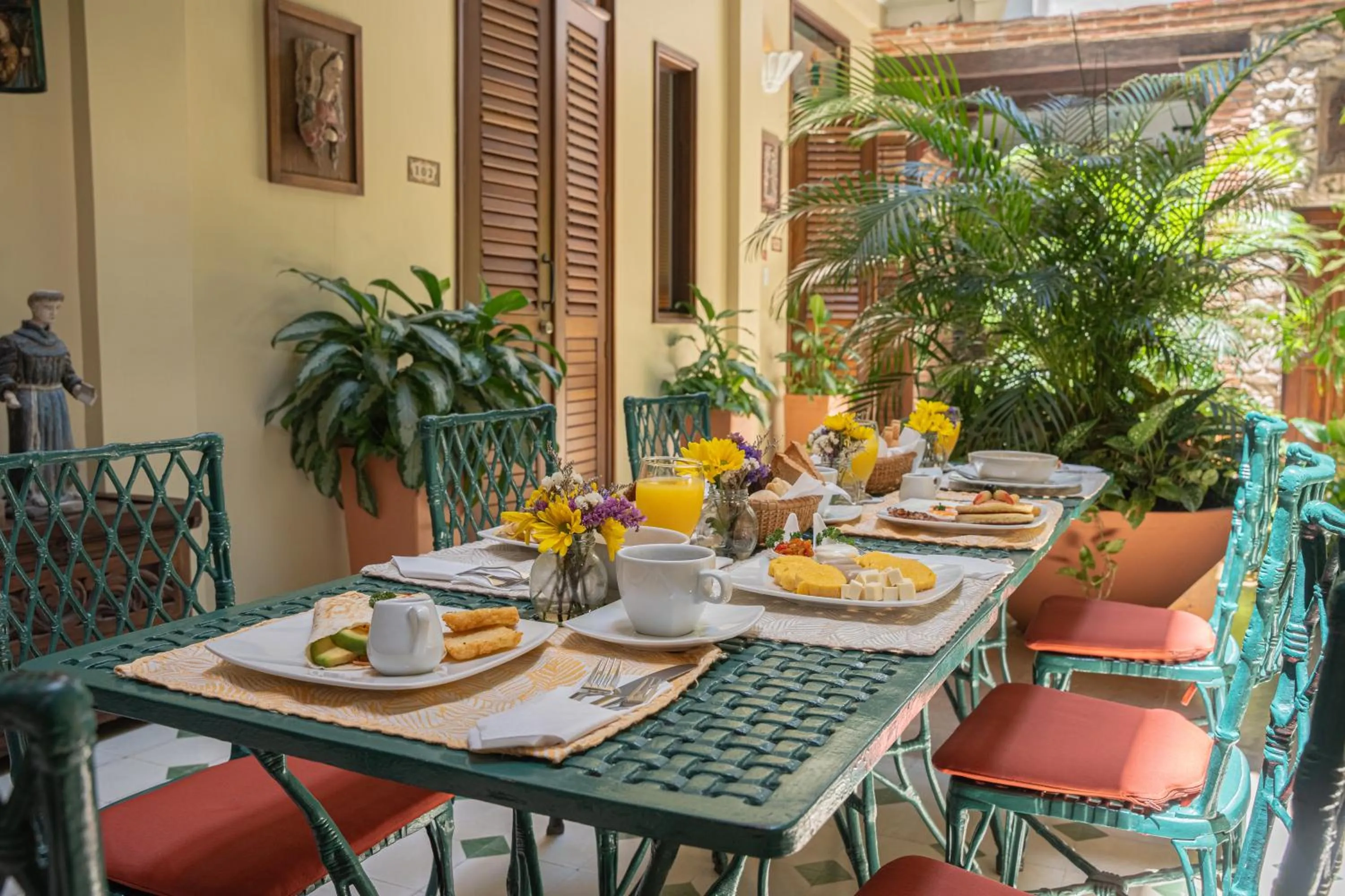 Breakfast in Hotel Casa La Fe