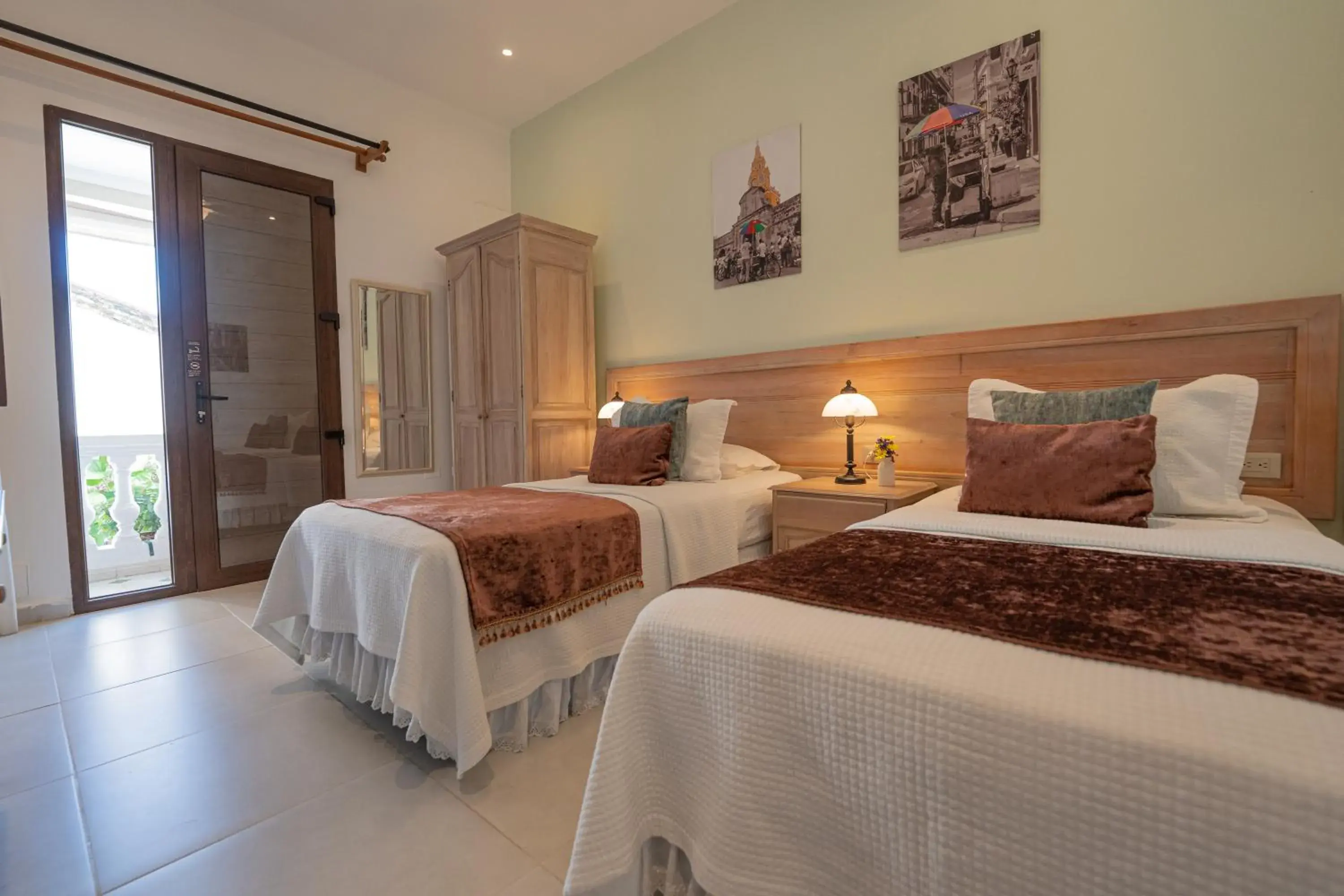 Standard Twin Room in Hotel Casa La Fe Standard Twin Room in Hotel Casa La Fe