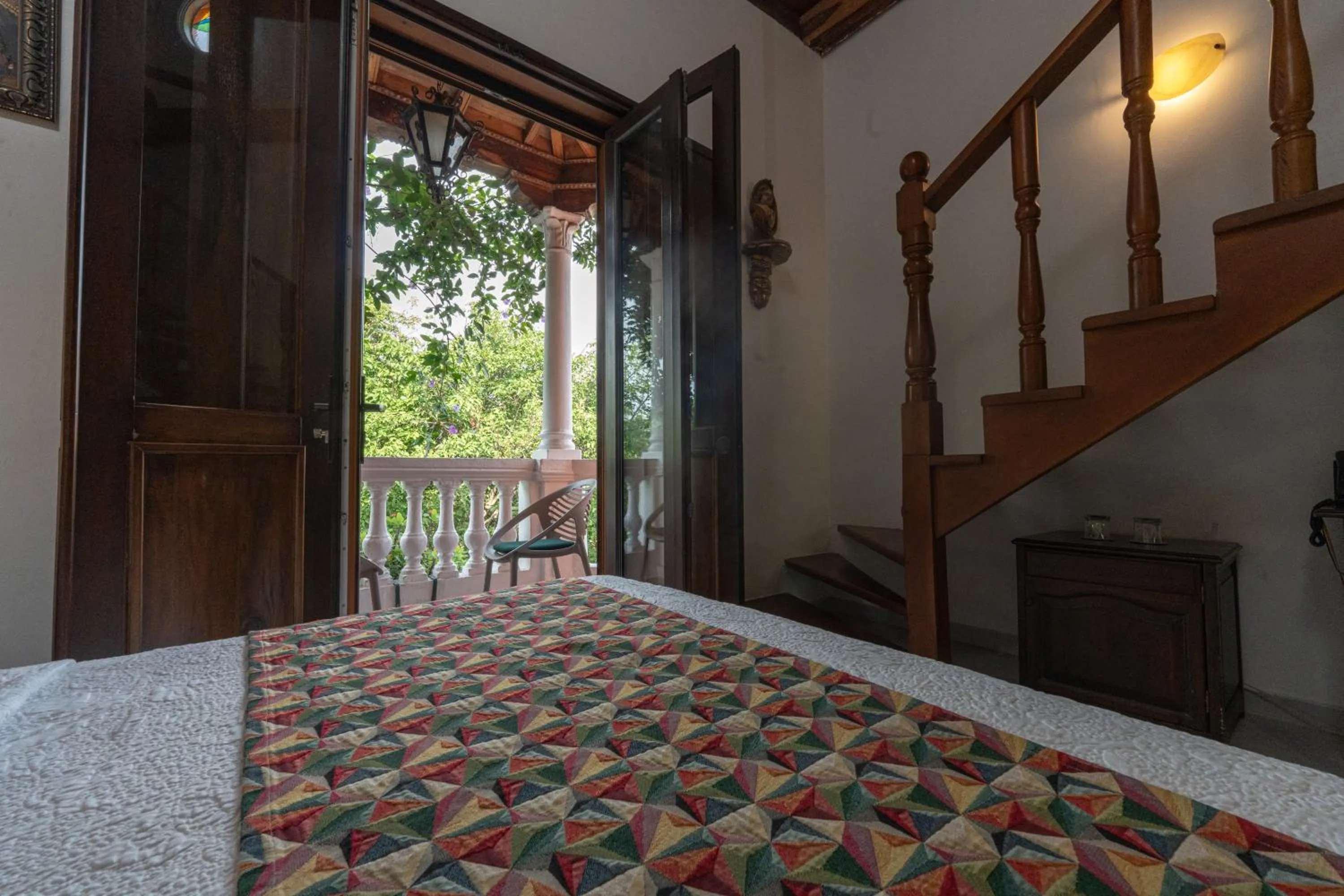 Bed in Hotel Casa La Fe