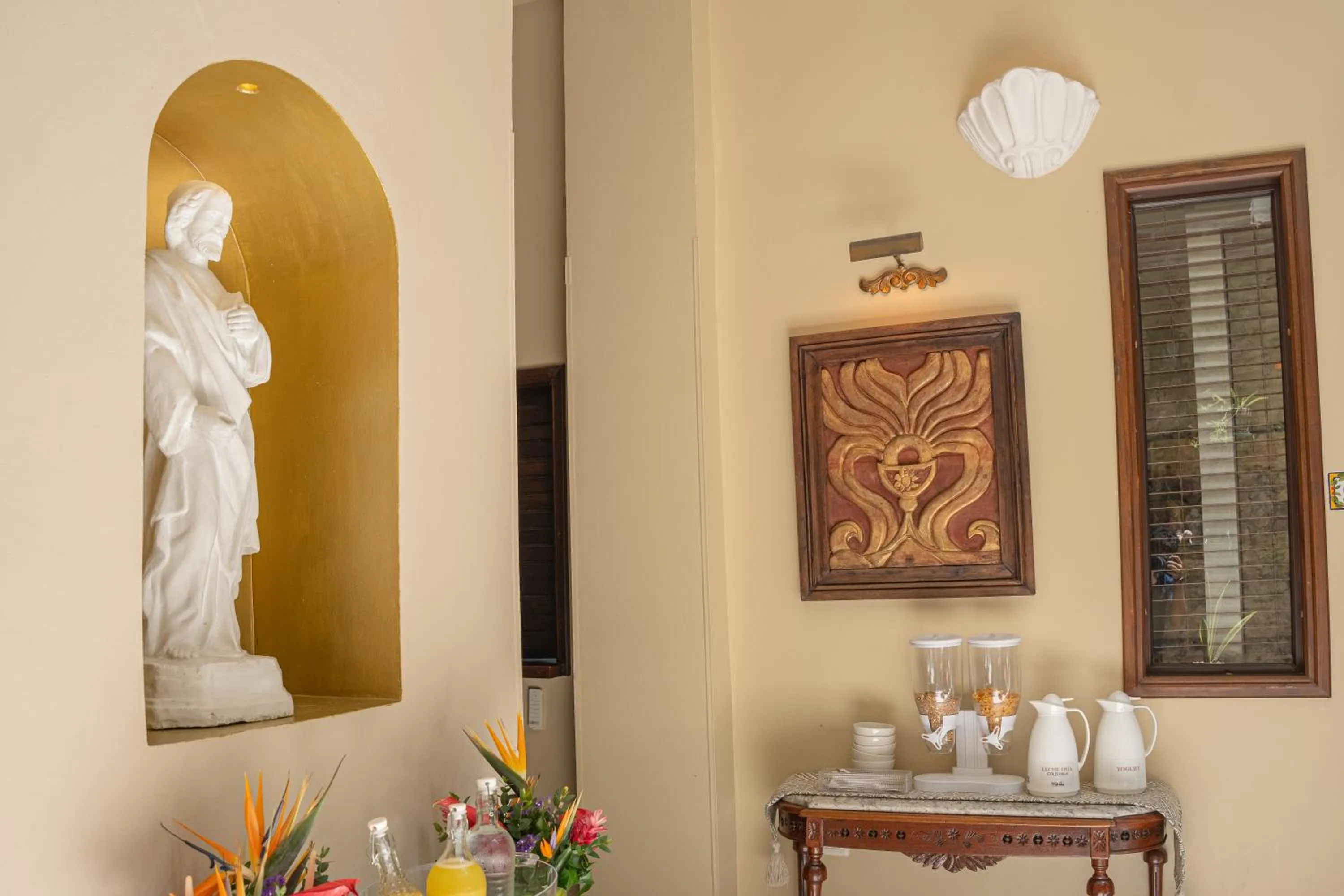 Property building in Hotel Casa La Fe