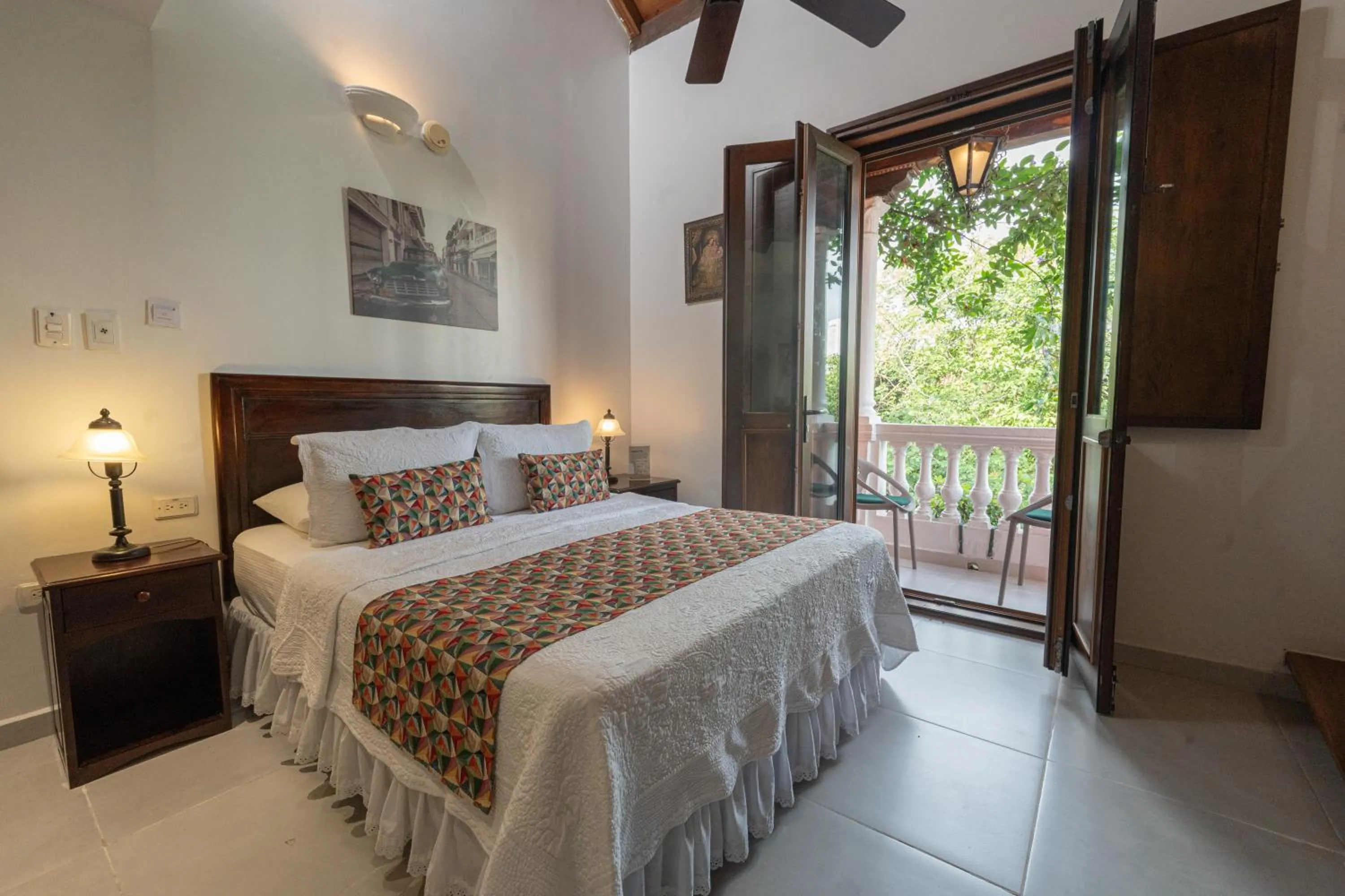 City view, Bed in Hotel Casa La Fe